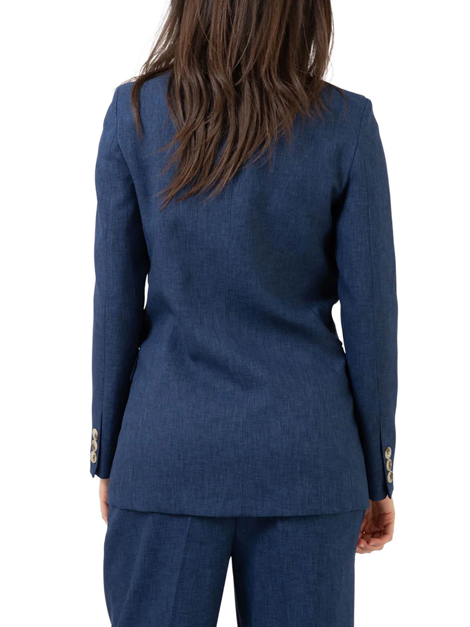 Giacca Vicolo donna Dopppio petto blu - Image 2