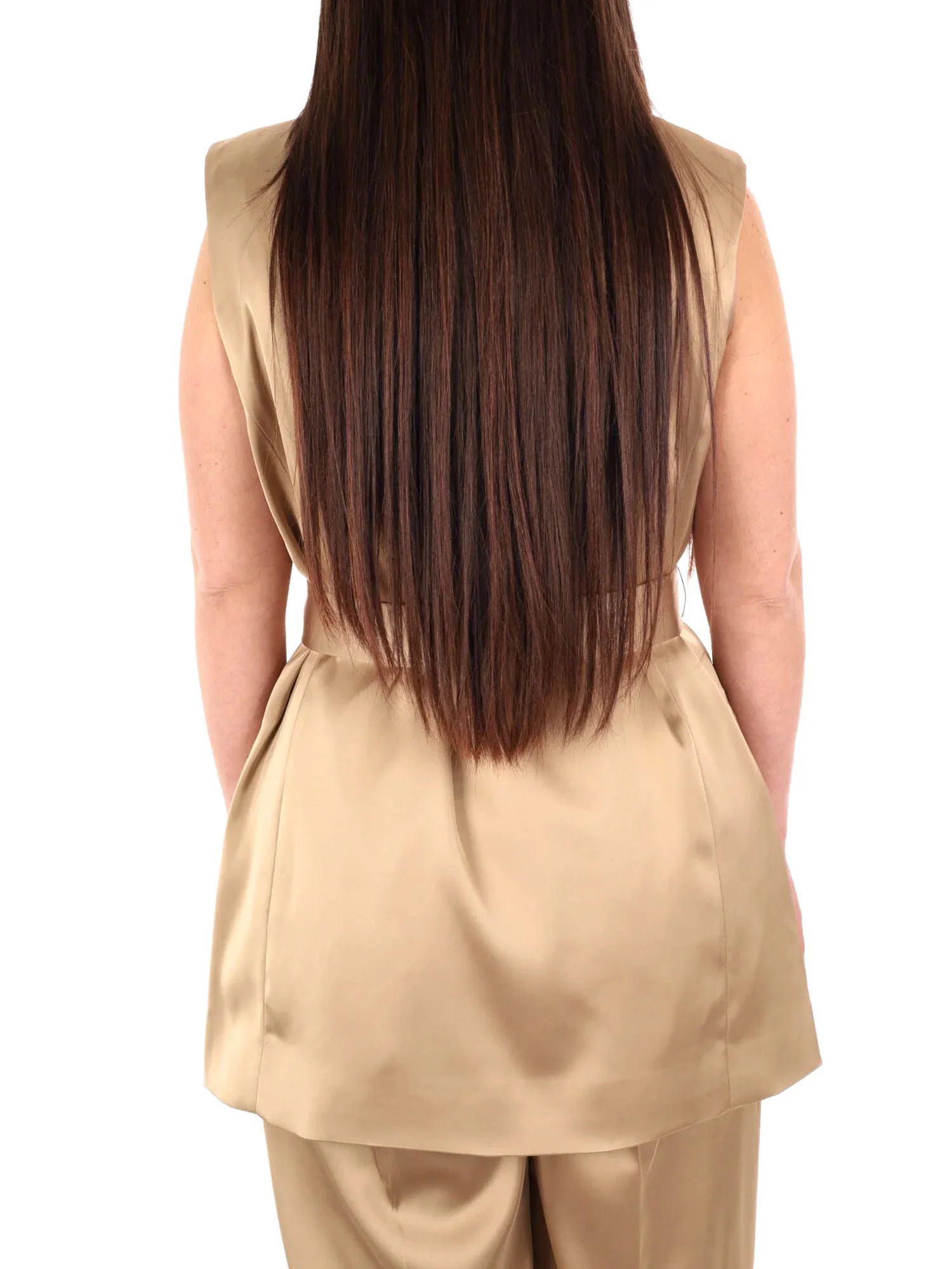 Gilet Yes Zee donna Cinta Appl. camel - Image 2