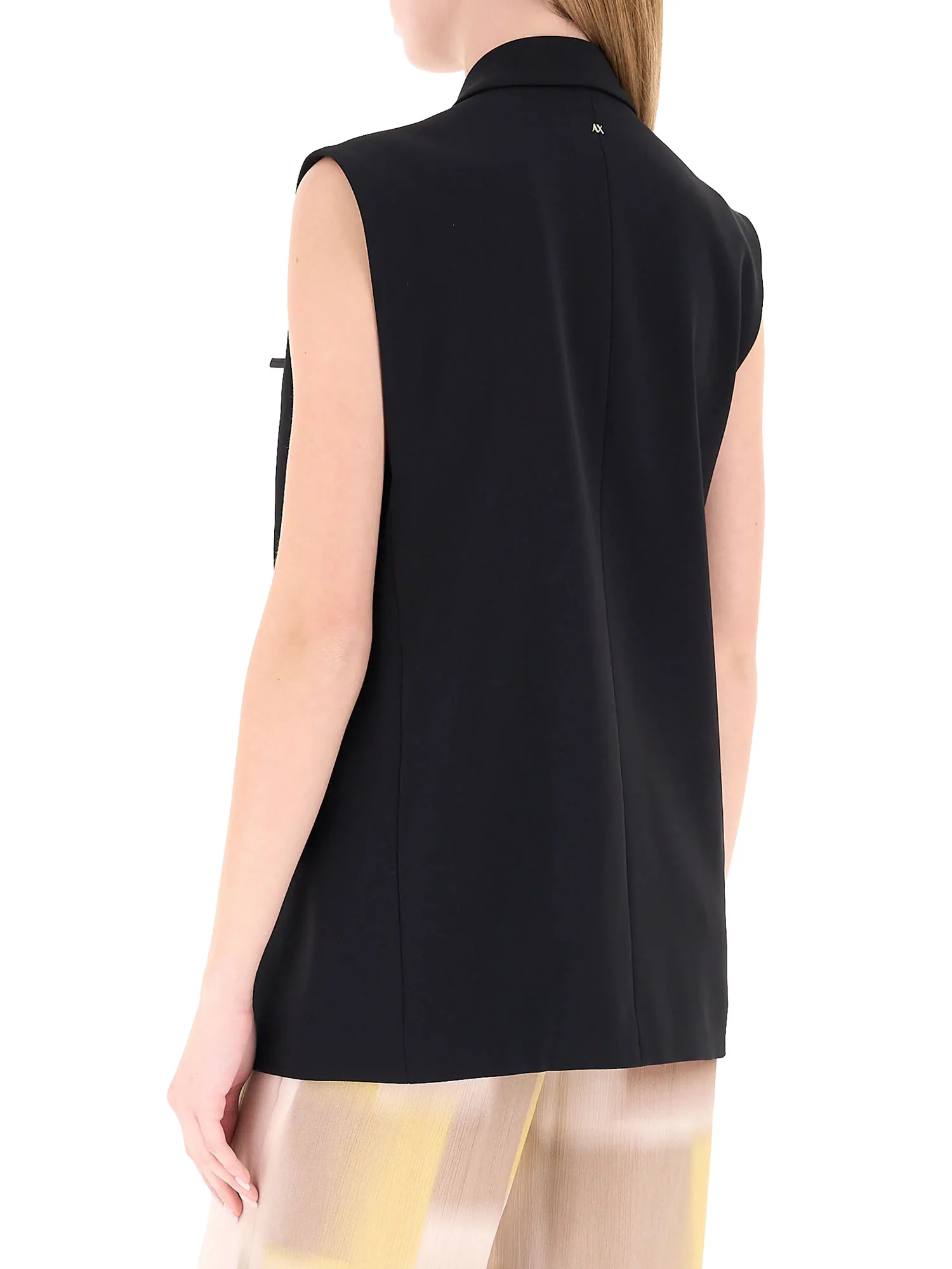 Gilet Armani Exchange Donna doppio petto nero - Image 2