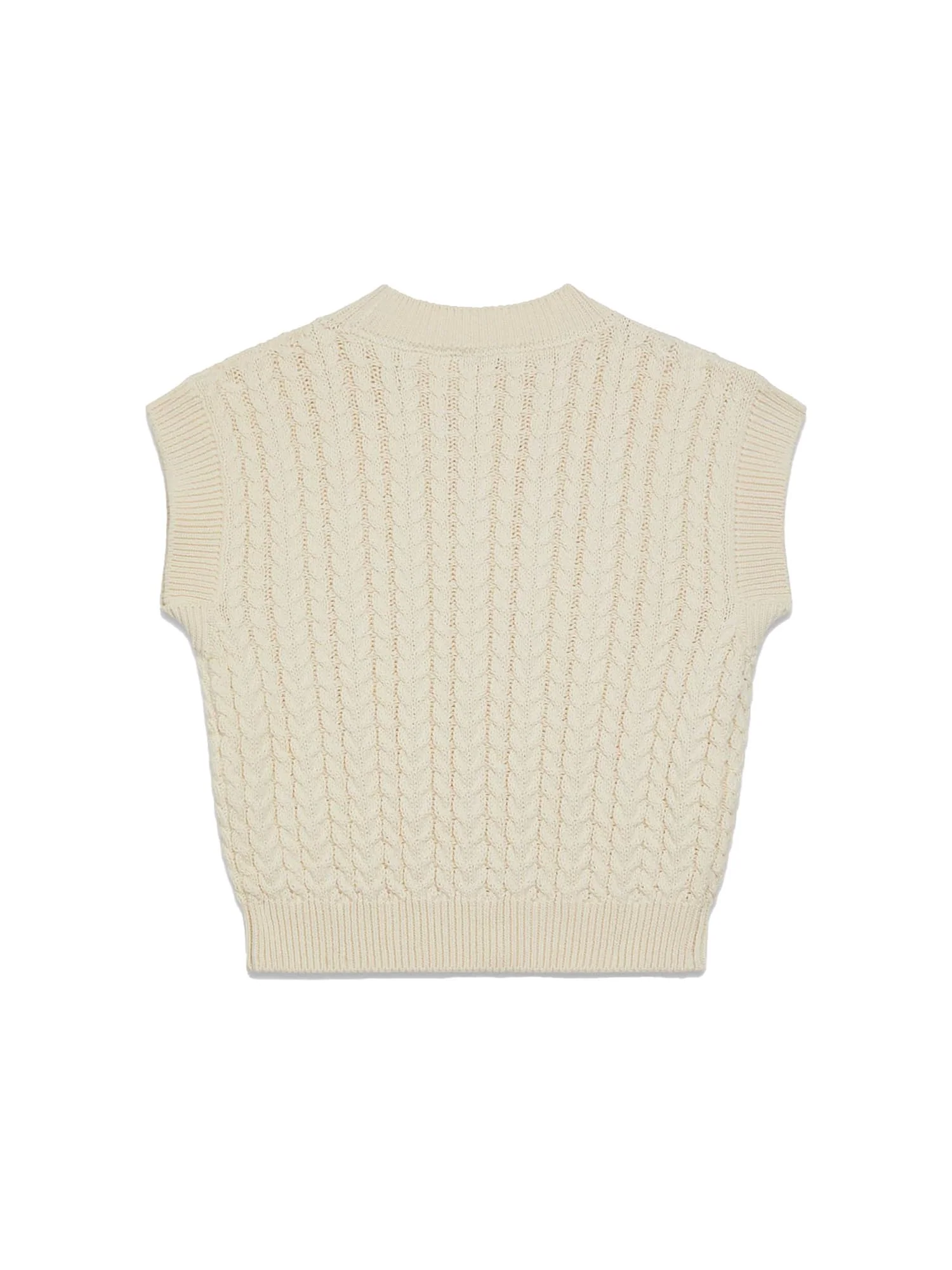 Gilet Guess Ragazza lavorato burro - Image 2