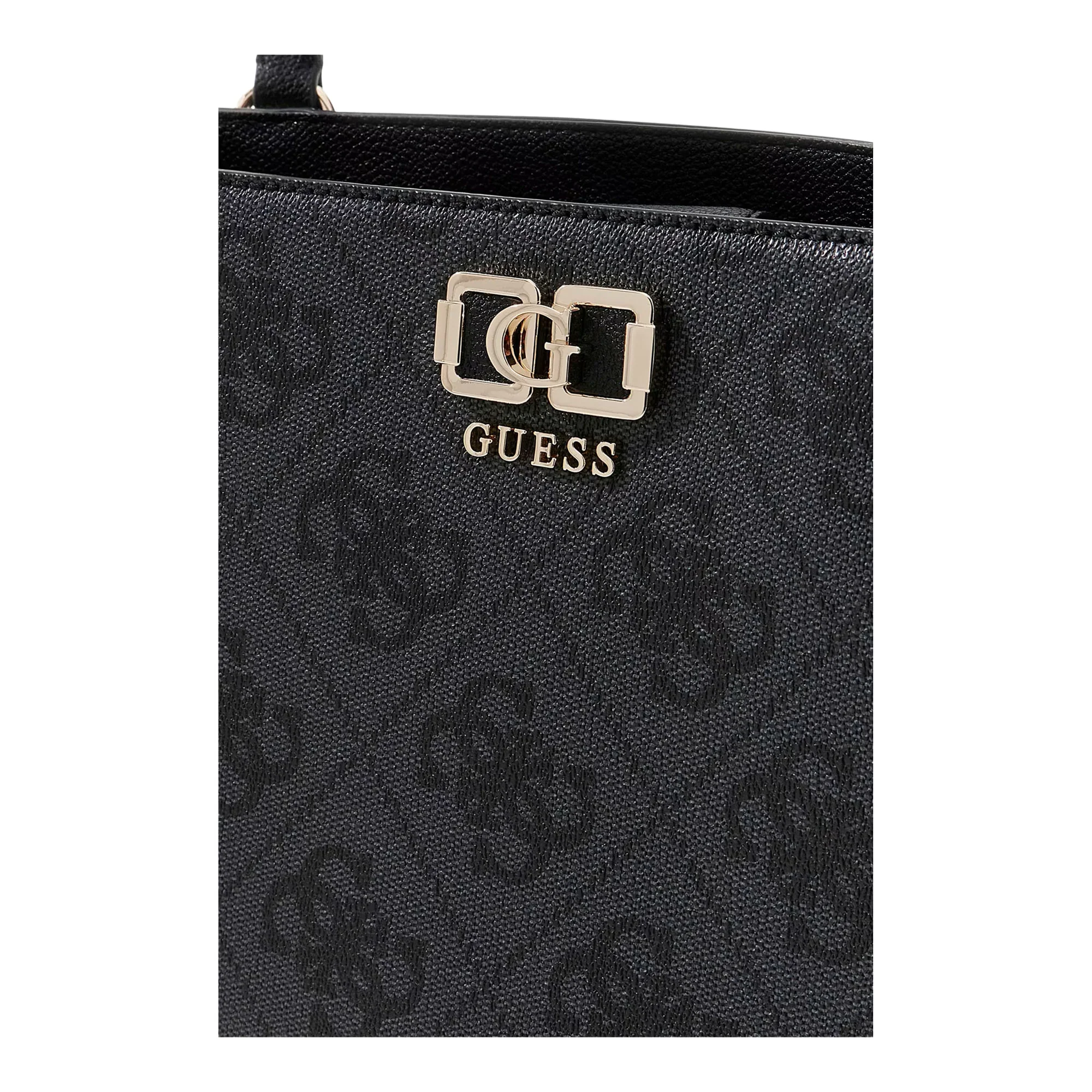 Borsa shopper Guess donna Girlfriend Carryall Karnilla logo coal - Image 3