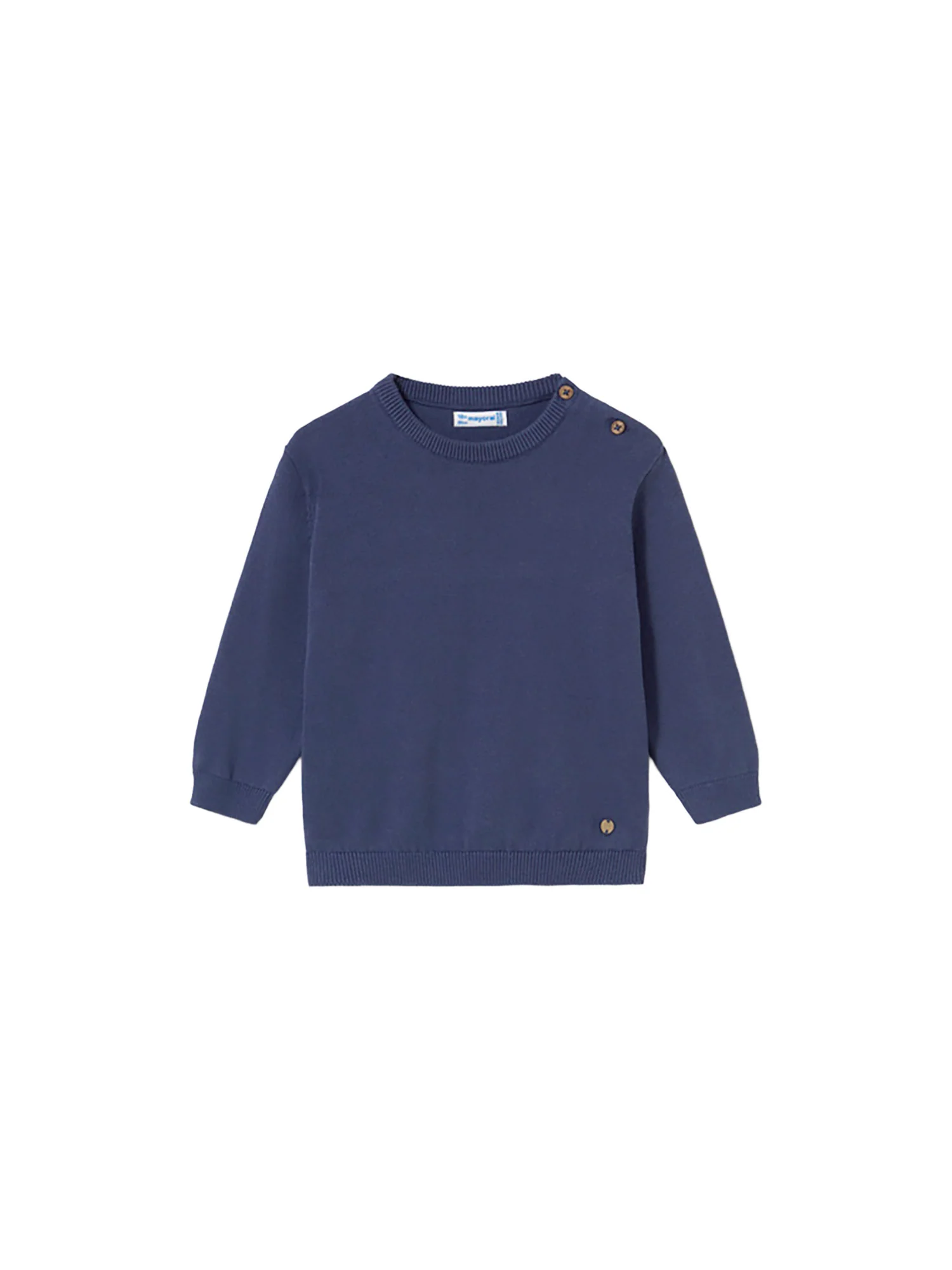 Girocollo Mayoral Neonato basic blu