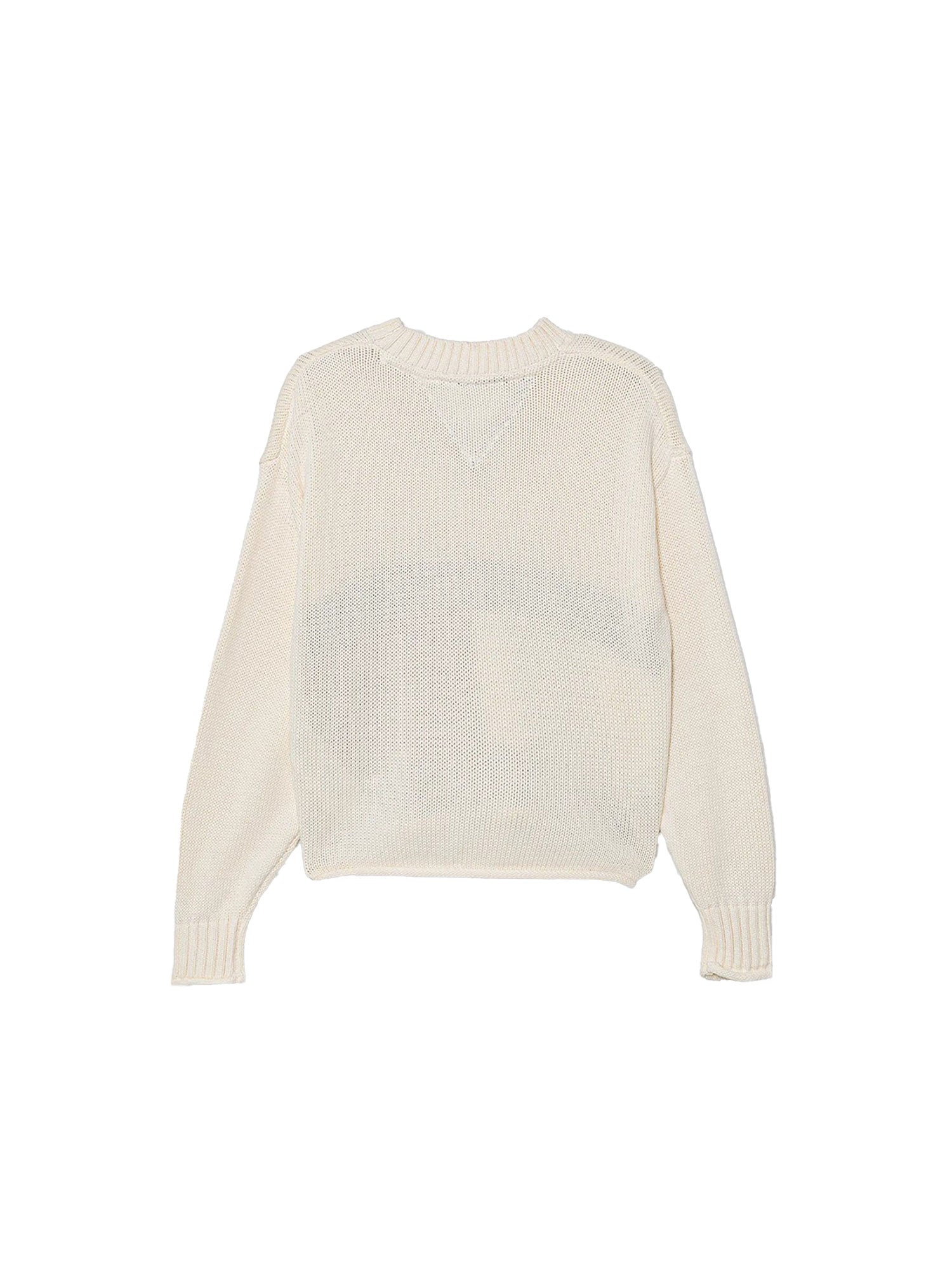 Girocollo Tommy Hilfigher Ragazza heritage avorio - Image 2