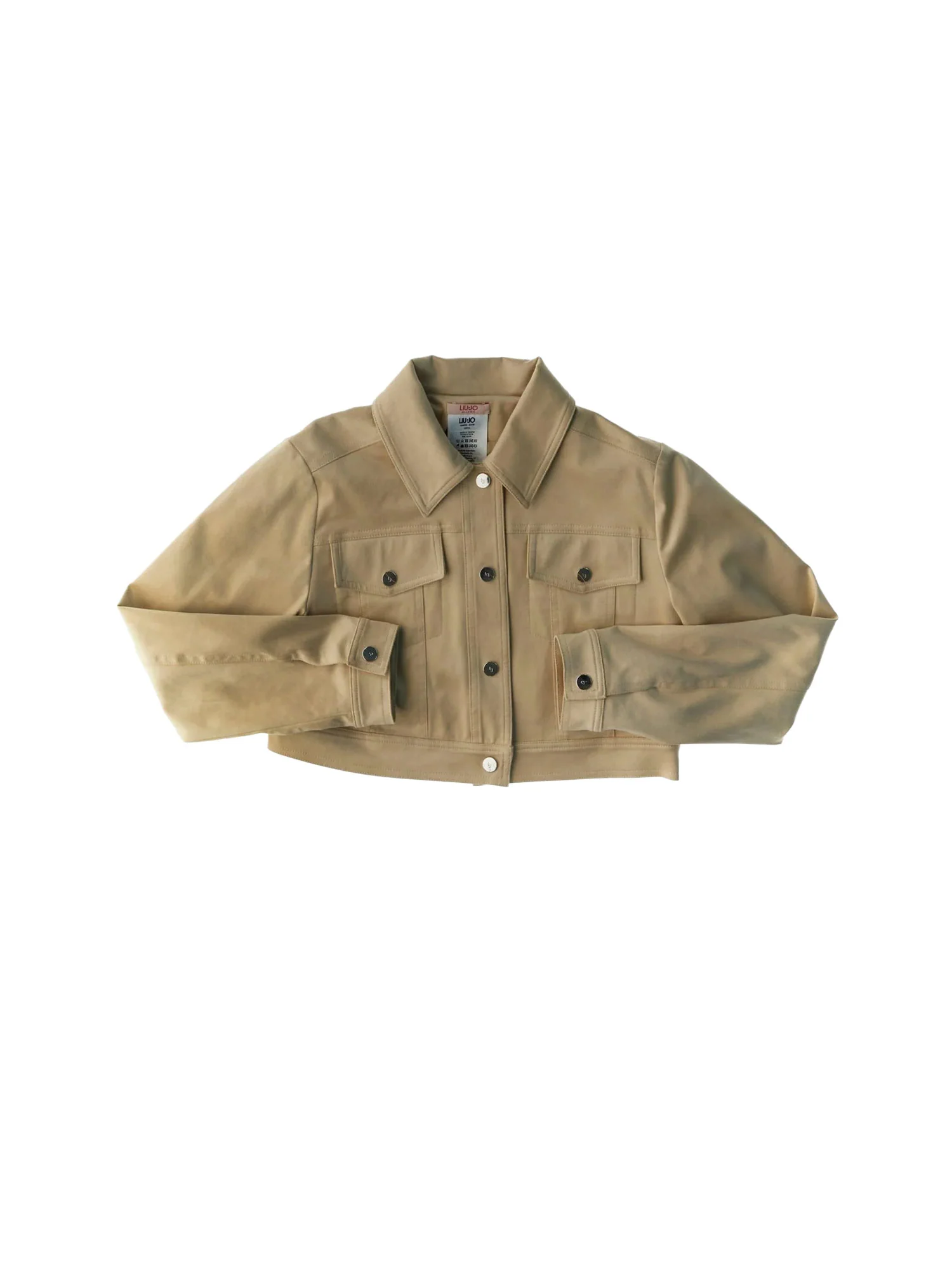 Giubbino Liu Jo ragazza BT. Eco suede sabbia
