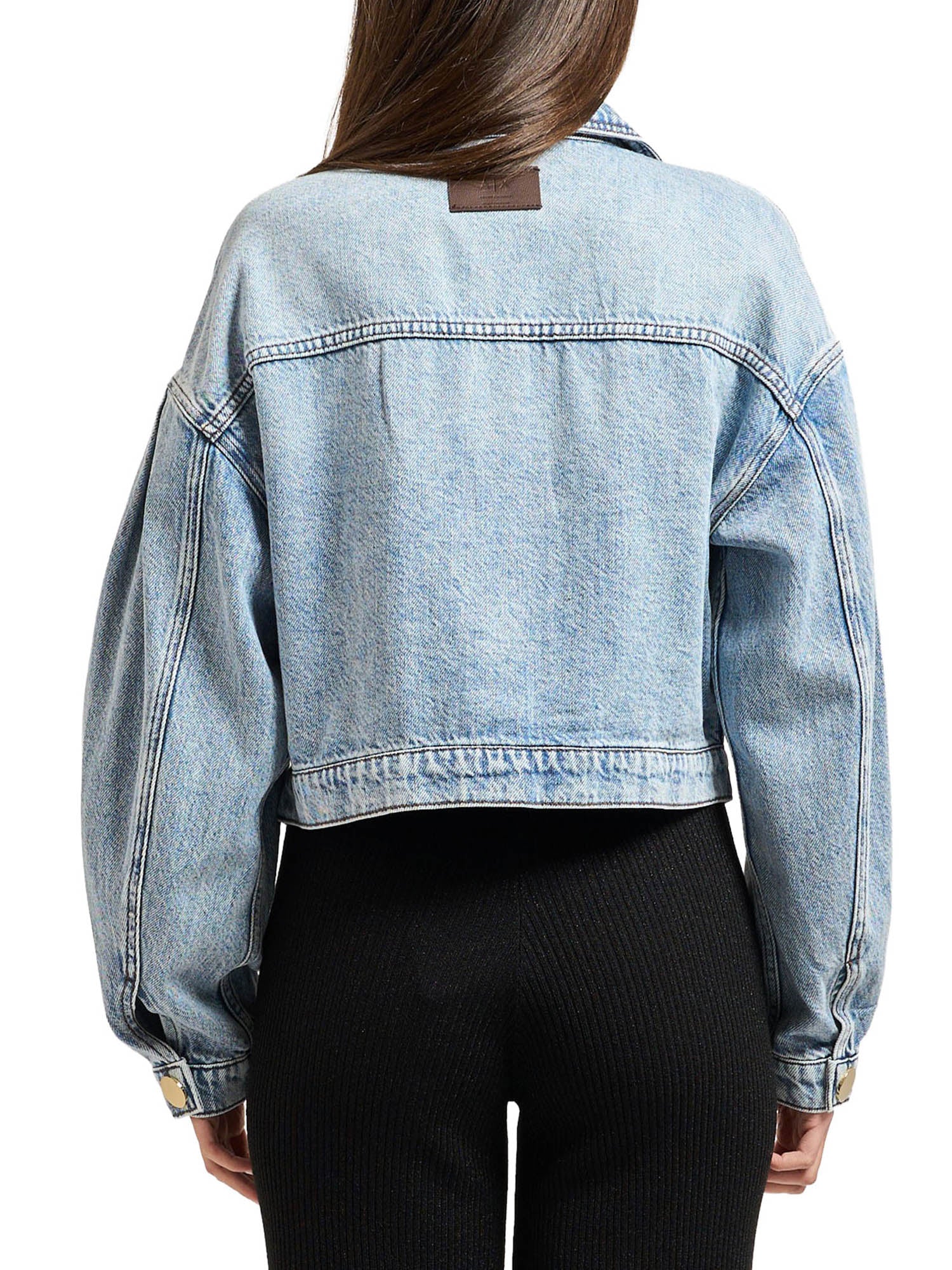 Giubbino Armani Exchange Donna bt. jeans 
 Denim chiaro - Image 2