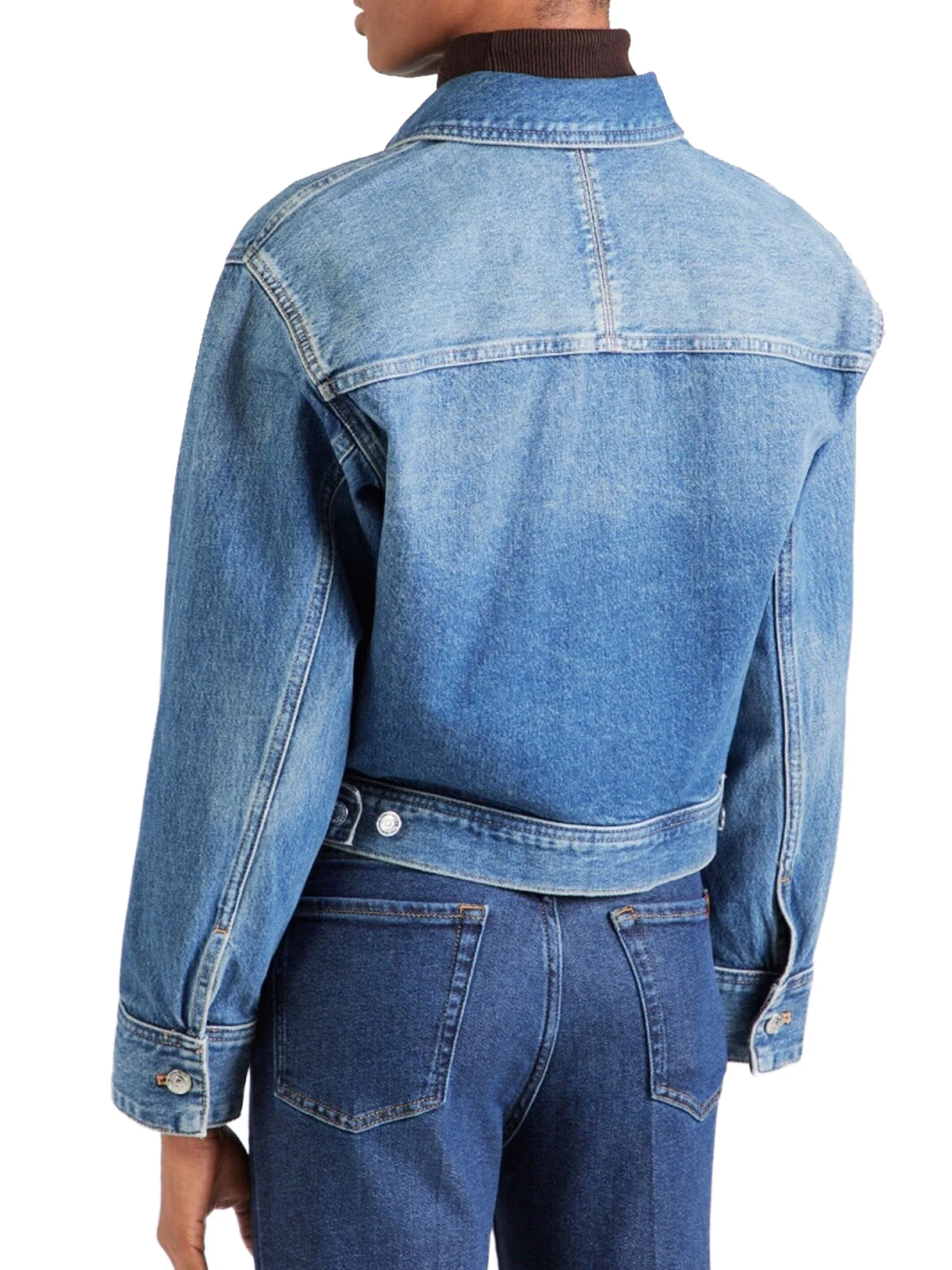 Giubbino Calvin Klein Donna bt. workwear
 Denim medio - Image 3