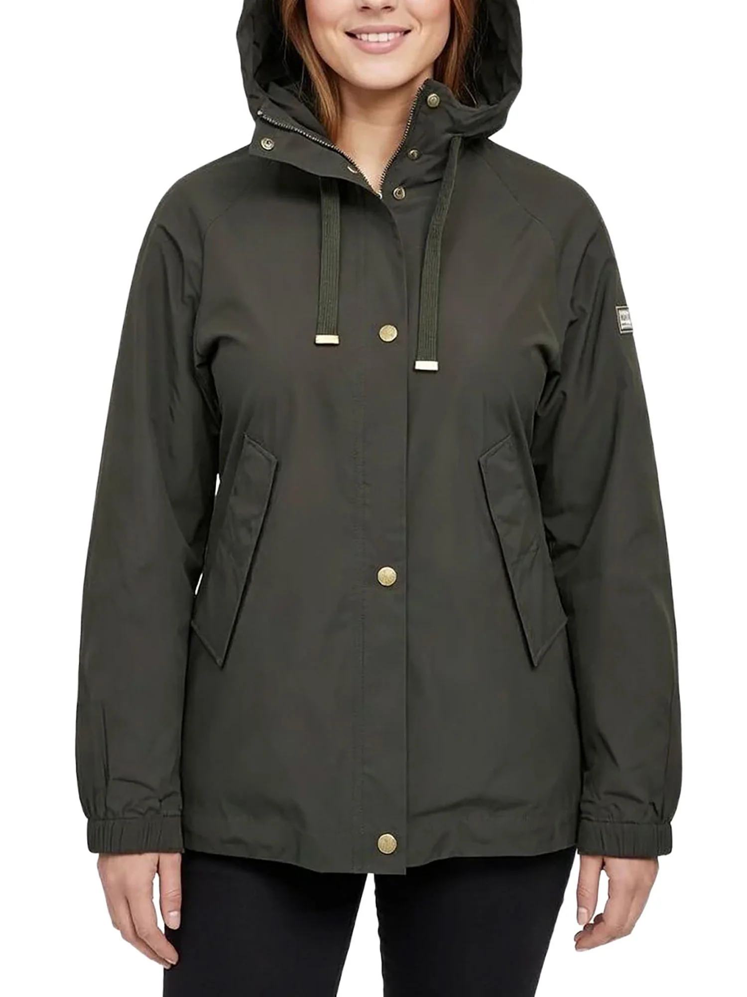 Giubbino Yes Zee donna Zip Capp. Crop militare