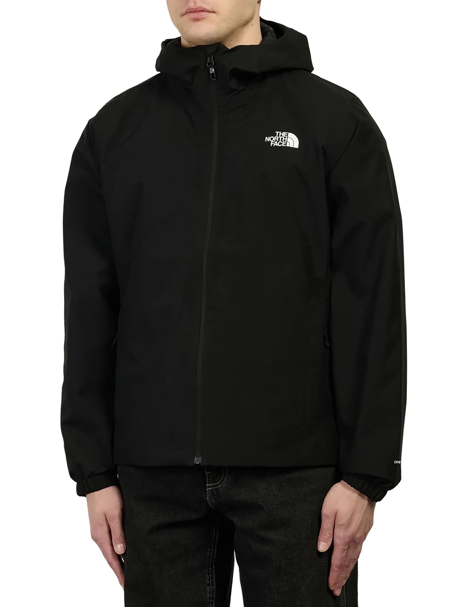 Giubbino The North Face Uomo con zip e cappuccio quest mono 
 Nero