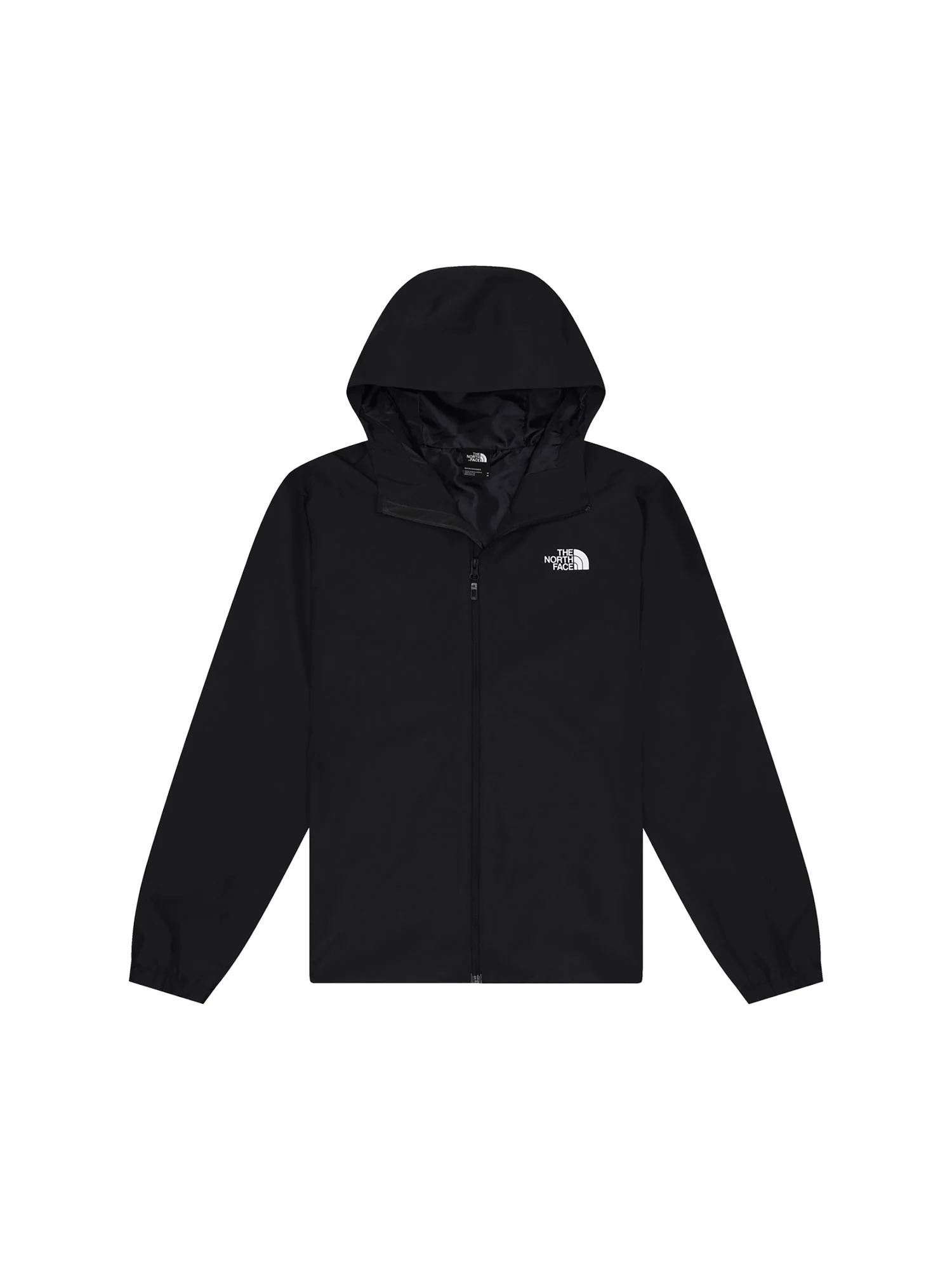 Giubbino The North Face Uomo con zip e cappuccio quest mono 
 Nero - Image 3