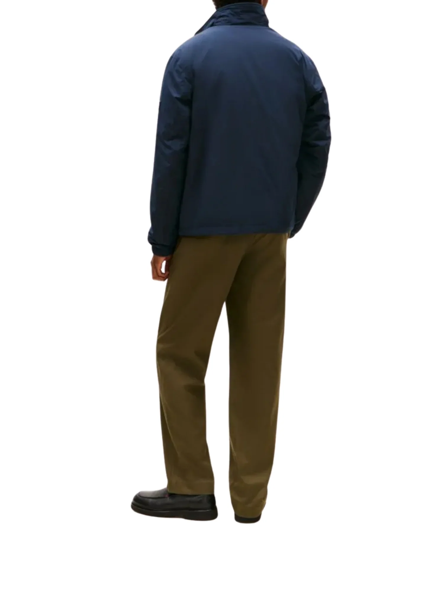 Giubbino con zip Tommy Hilfiger modello reversibile blu - Image 3
