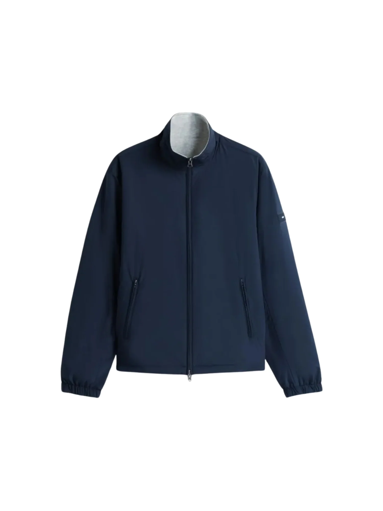 Giubbino con zip Tommy Hilfiger modello reversibile blu - Image 5