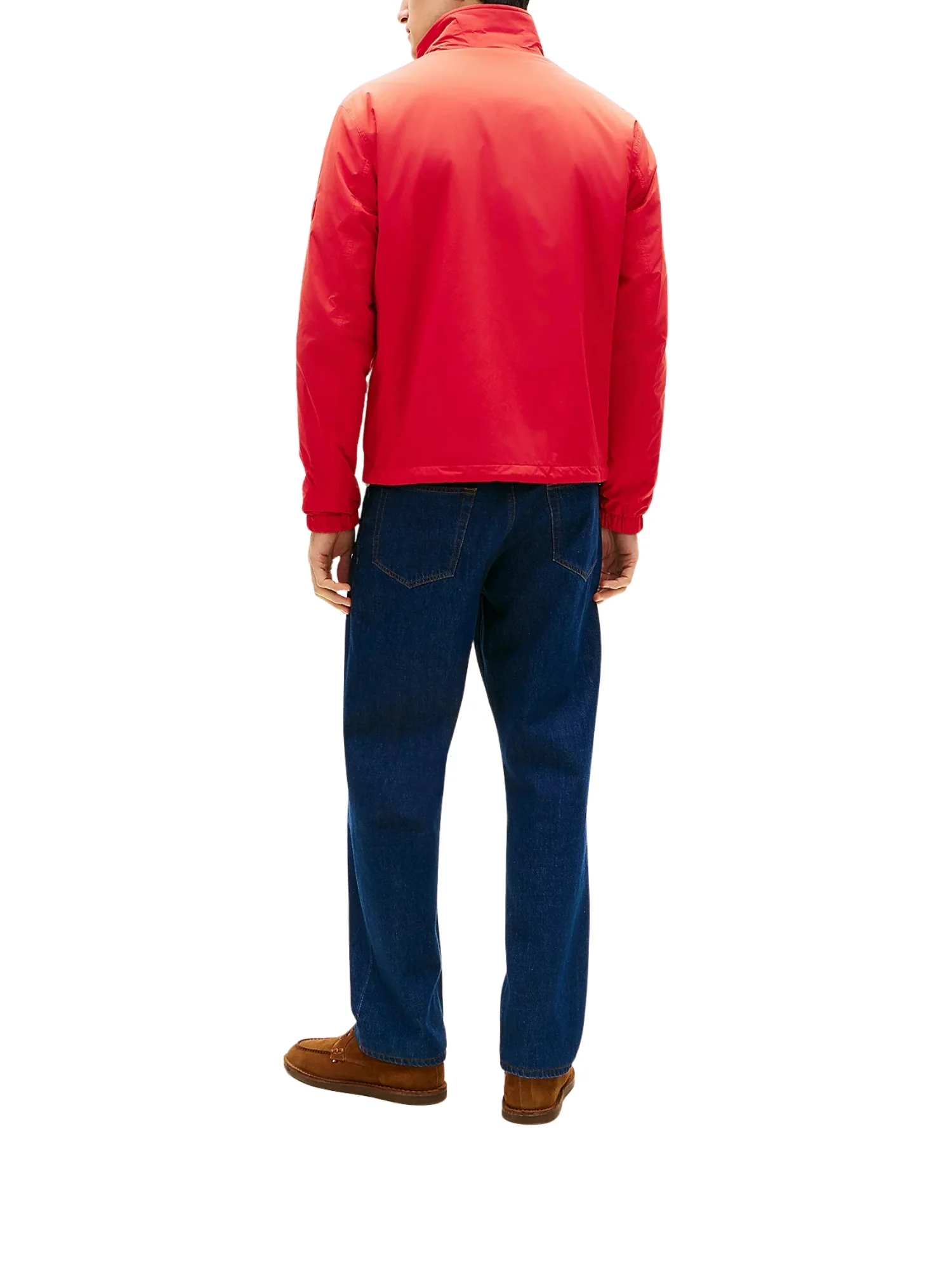 Giubbino con zip Tommy Hilfiger modello reversibile rosso - Image 3