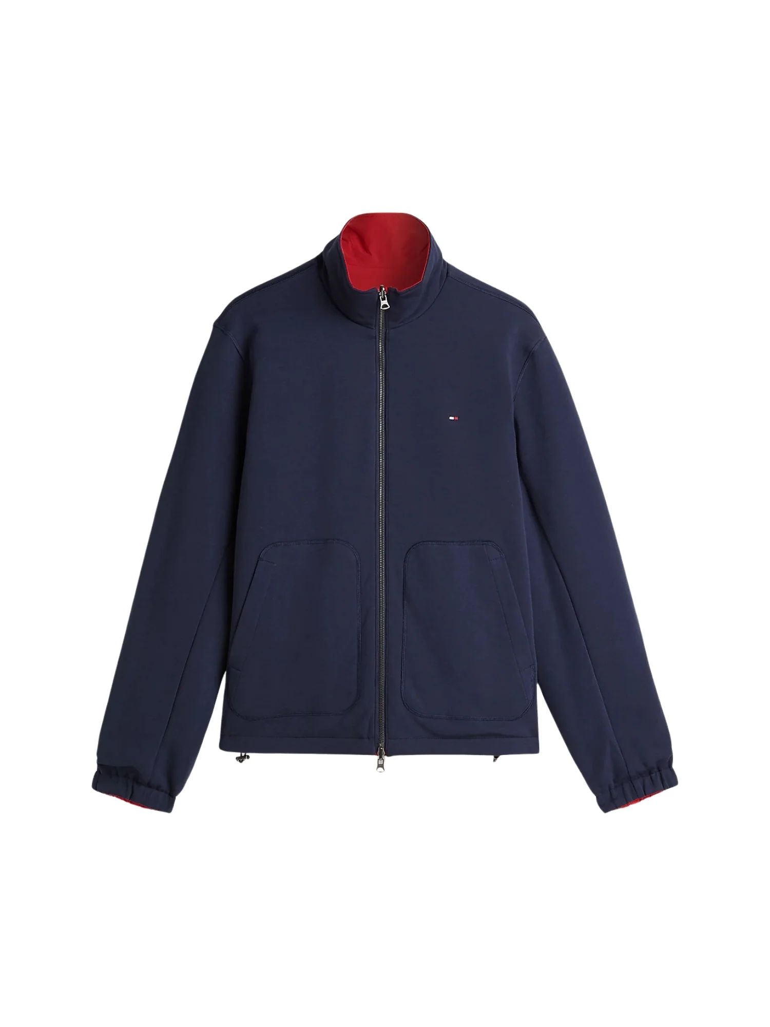 Giubbino con zip Tommy Hilfiger modello reversibile rosso - Image 6