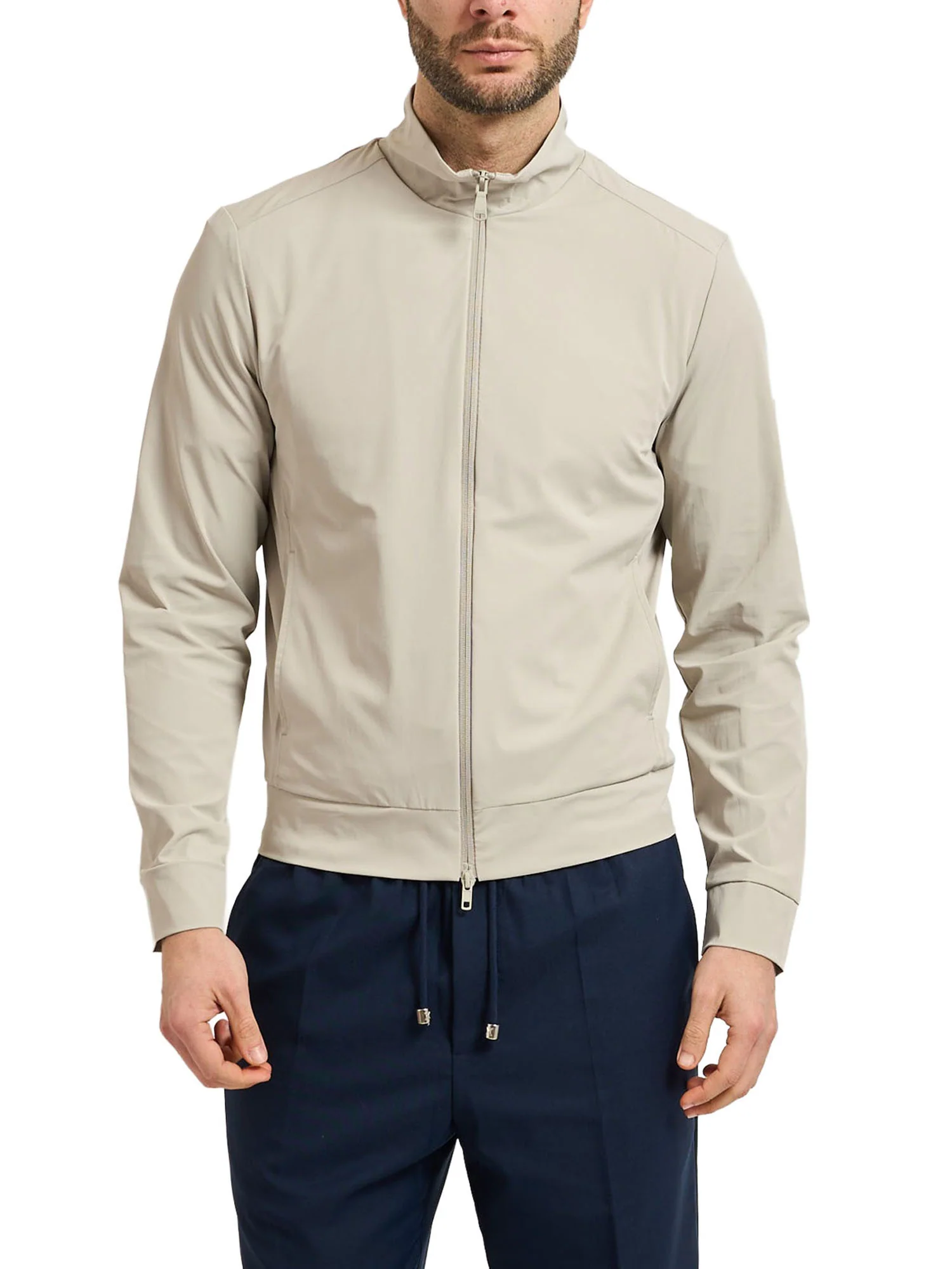 Giubbino Yes Zee Uomo zip tecnico 
 beige