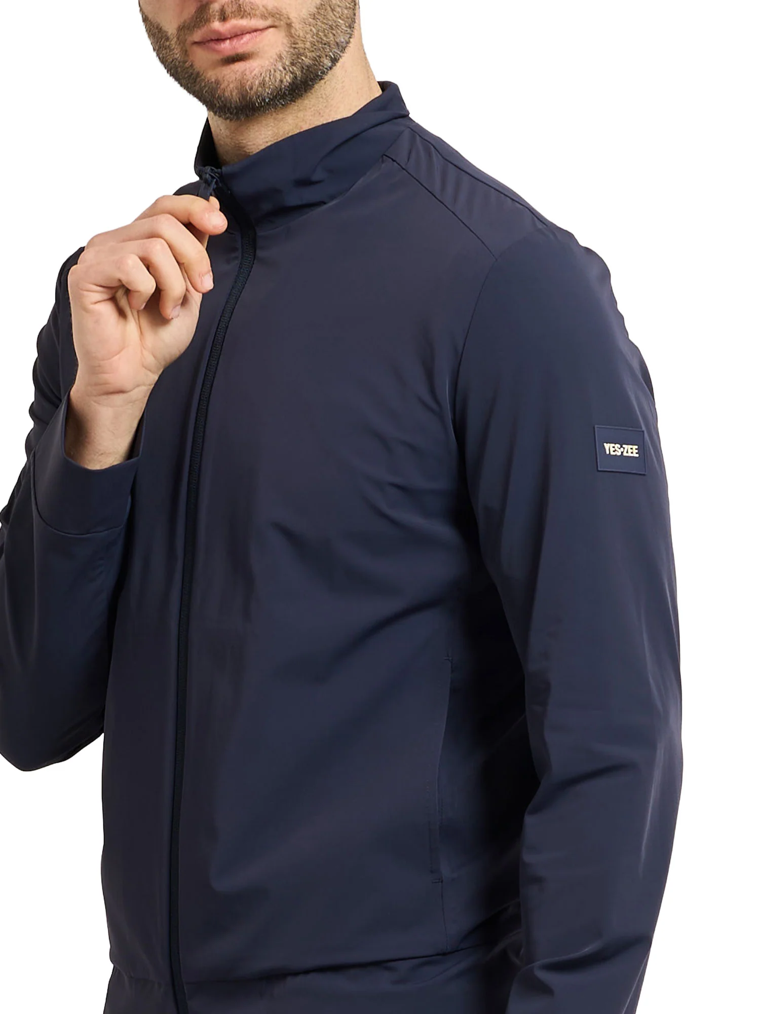 Giubbino Yes Zee Uomo zip tecnico 
 BLU - Image 3