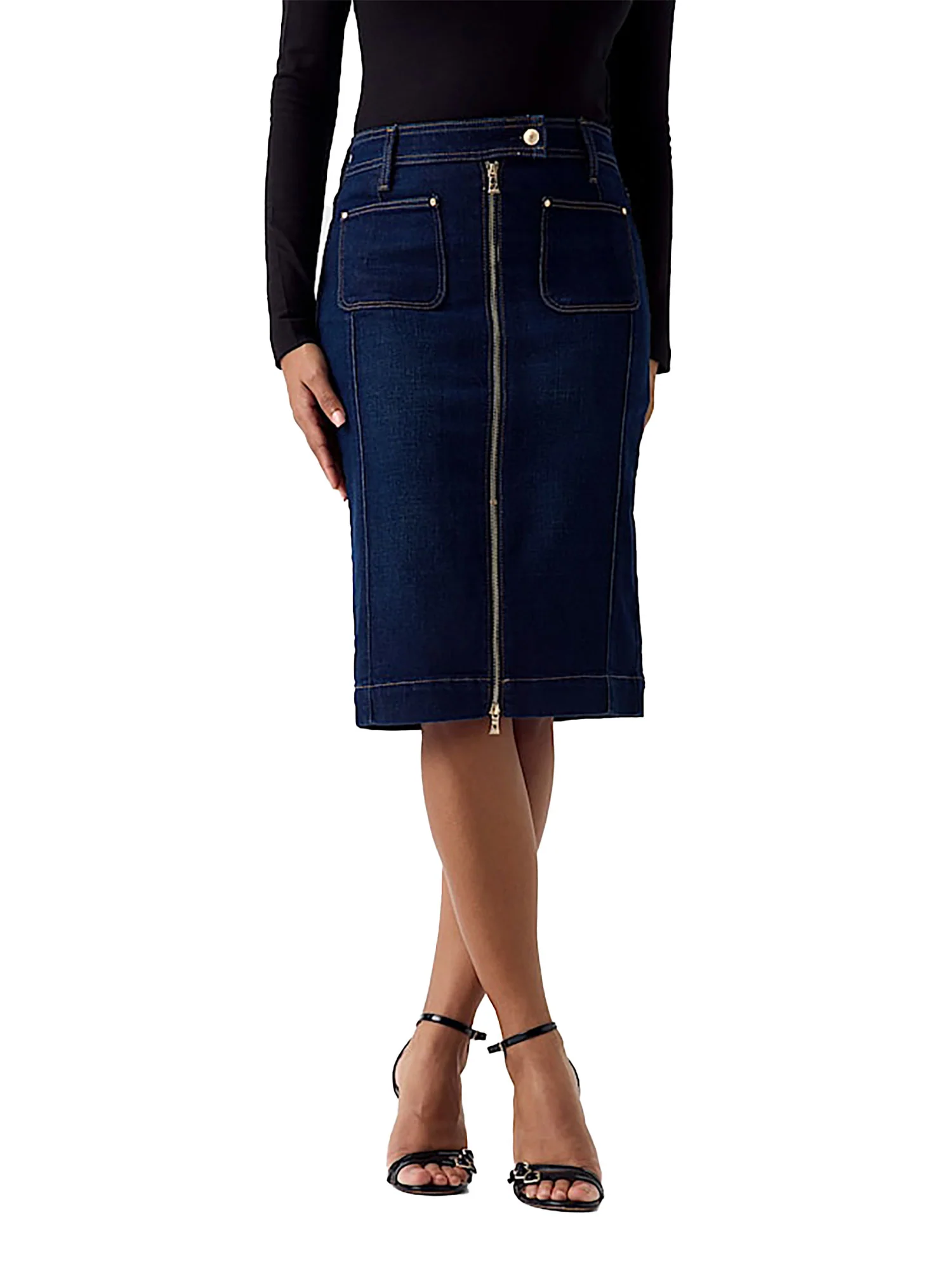 Gonna Guess Donna longuette rosita denim scuro