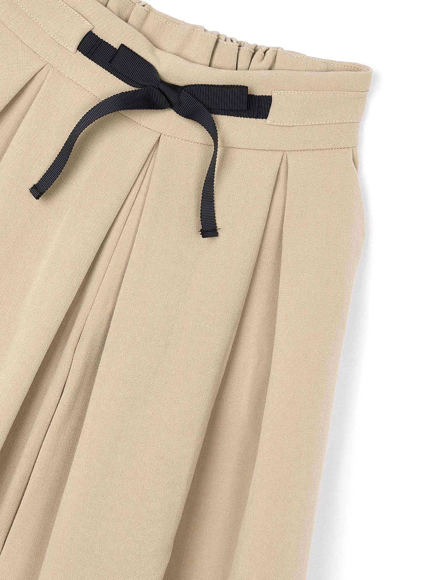 Gonna pantalone bambina midi legno - Image 3