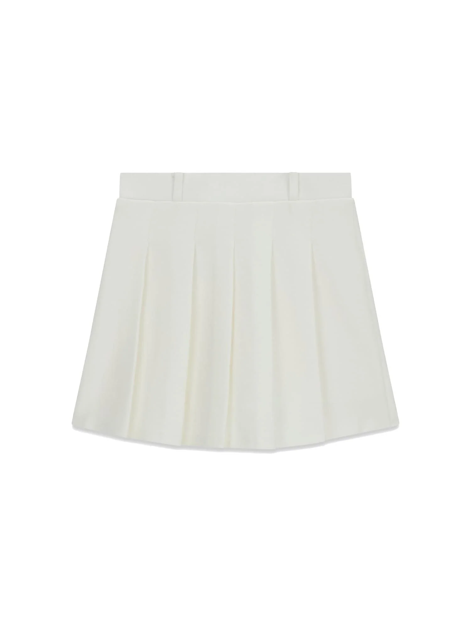 Gonna Guess Ragazza con pieghe punto milano crema - Image 2