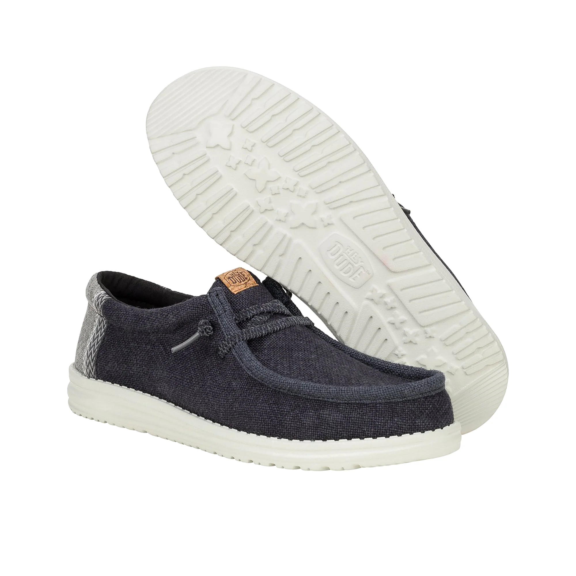 Mocassino Wally Jute nero, grigio - Image 3