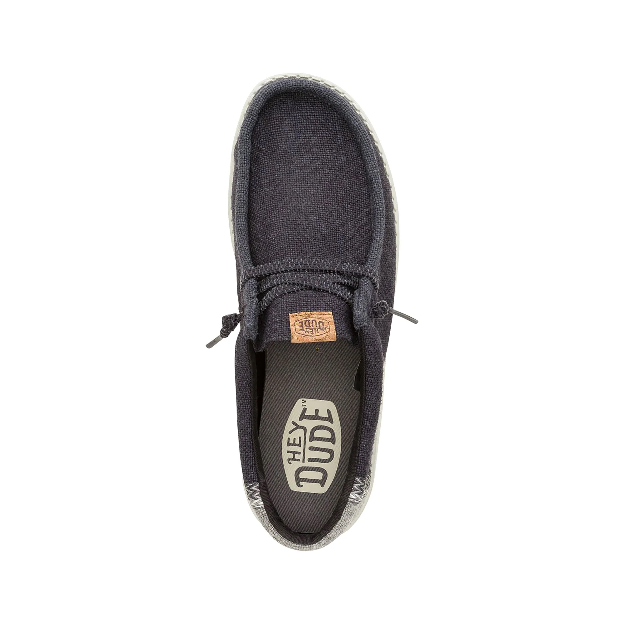 Mocassino Wally Jute nero, grigio - Image 4