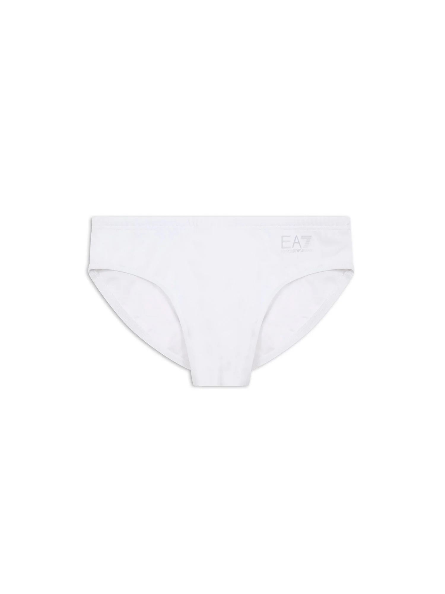 Slip mare in lycra bianco/argento - Image 3