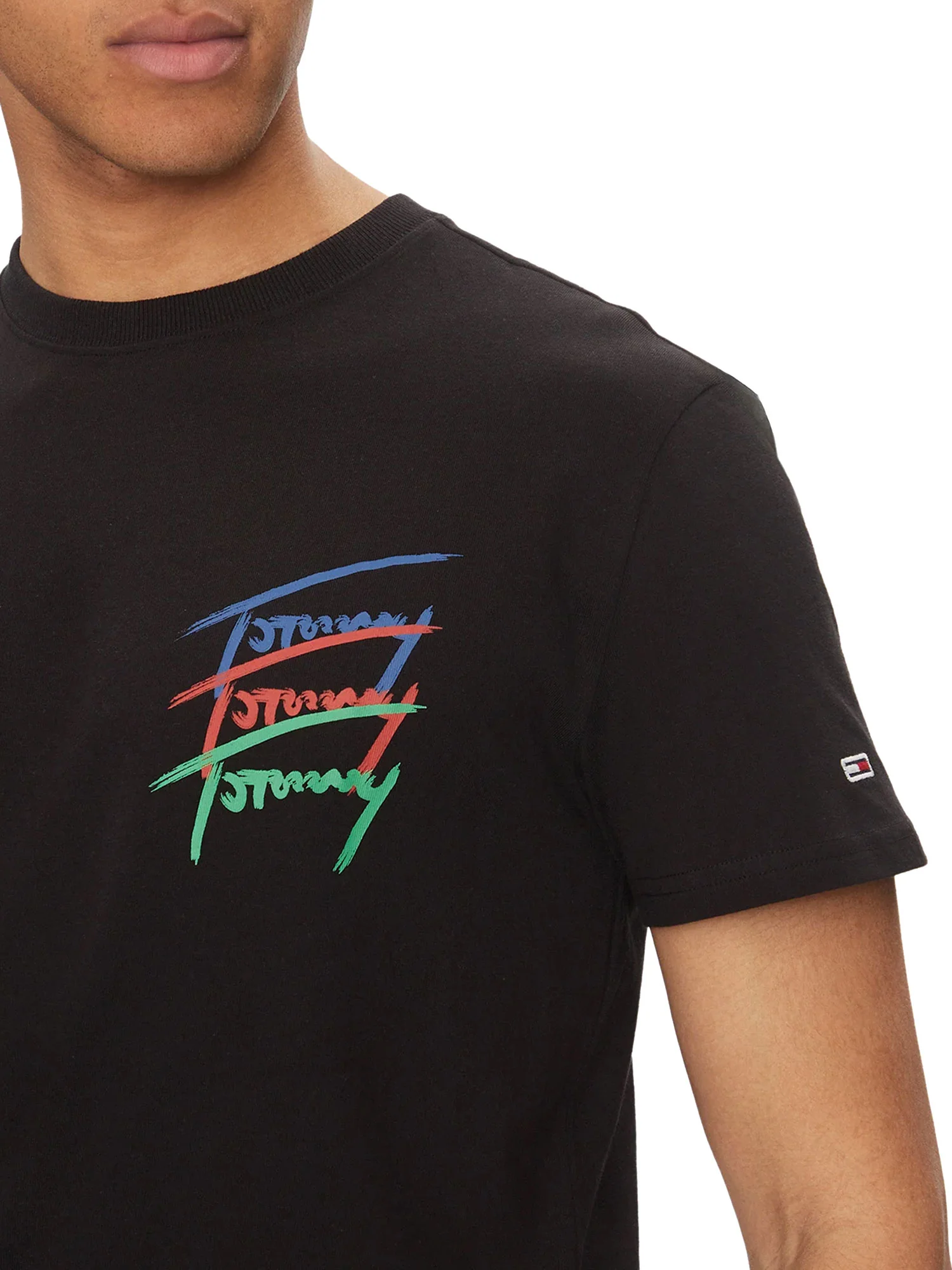 T-shirt TJM logo twisted signature nero - Image 3