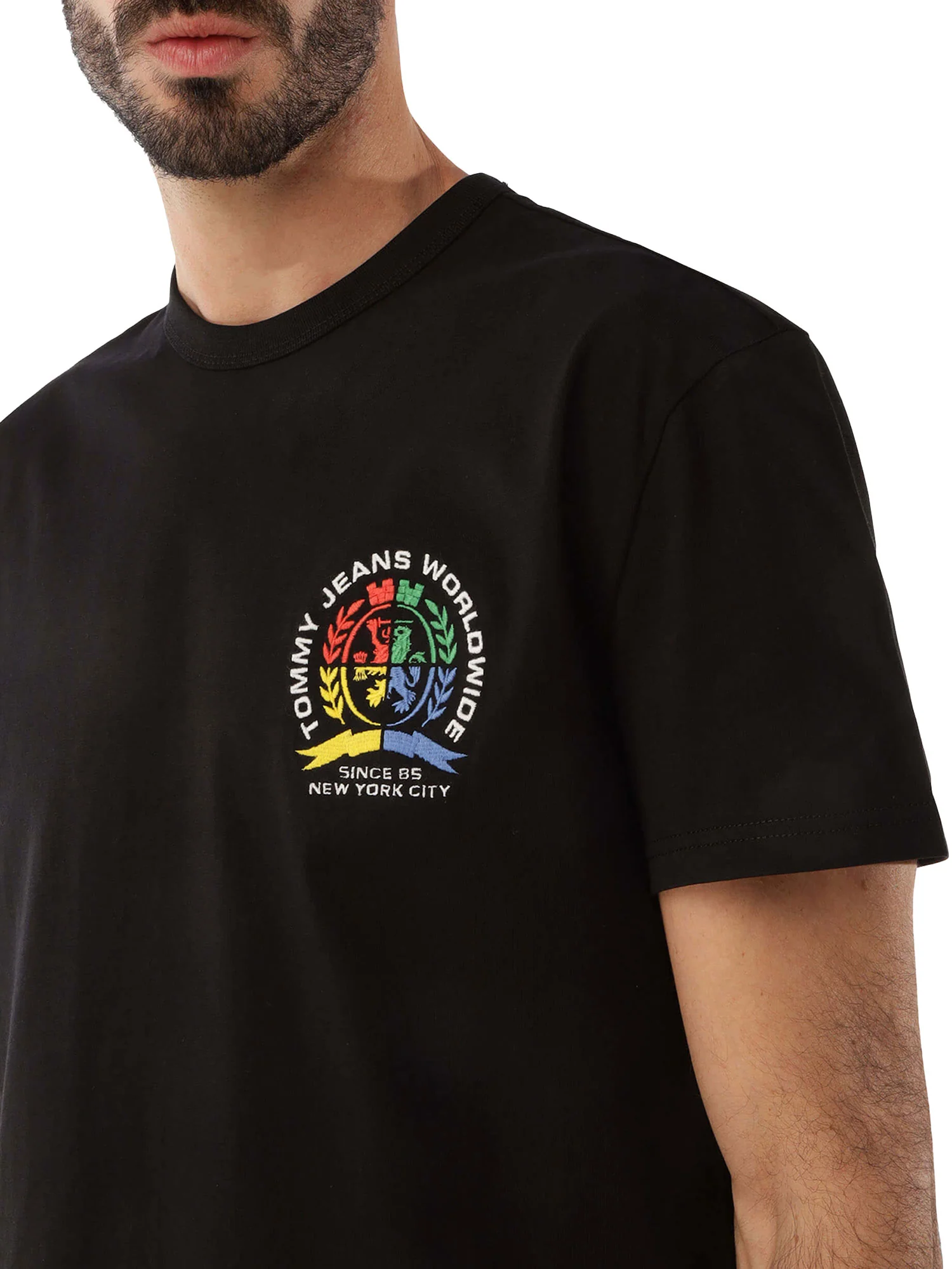 T-shirt TJM pop crest logo nero - Image 3
