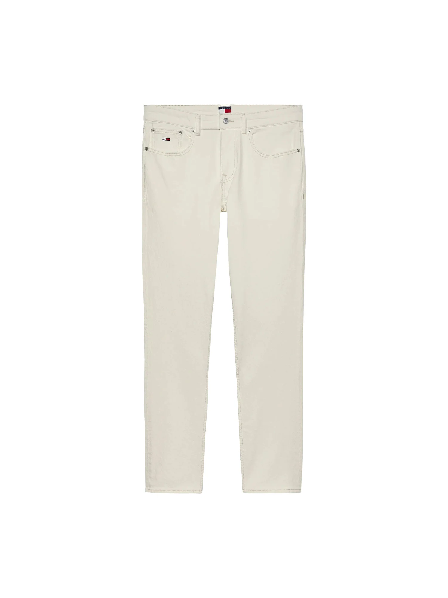 Jeans slim fit scanton in denim color bianco - Image 4