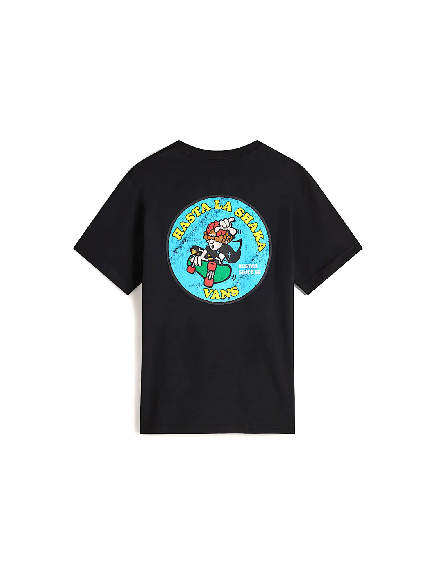 T-shirt stampa hasta la shaka nero - Image 2