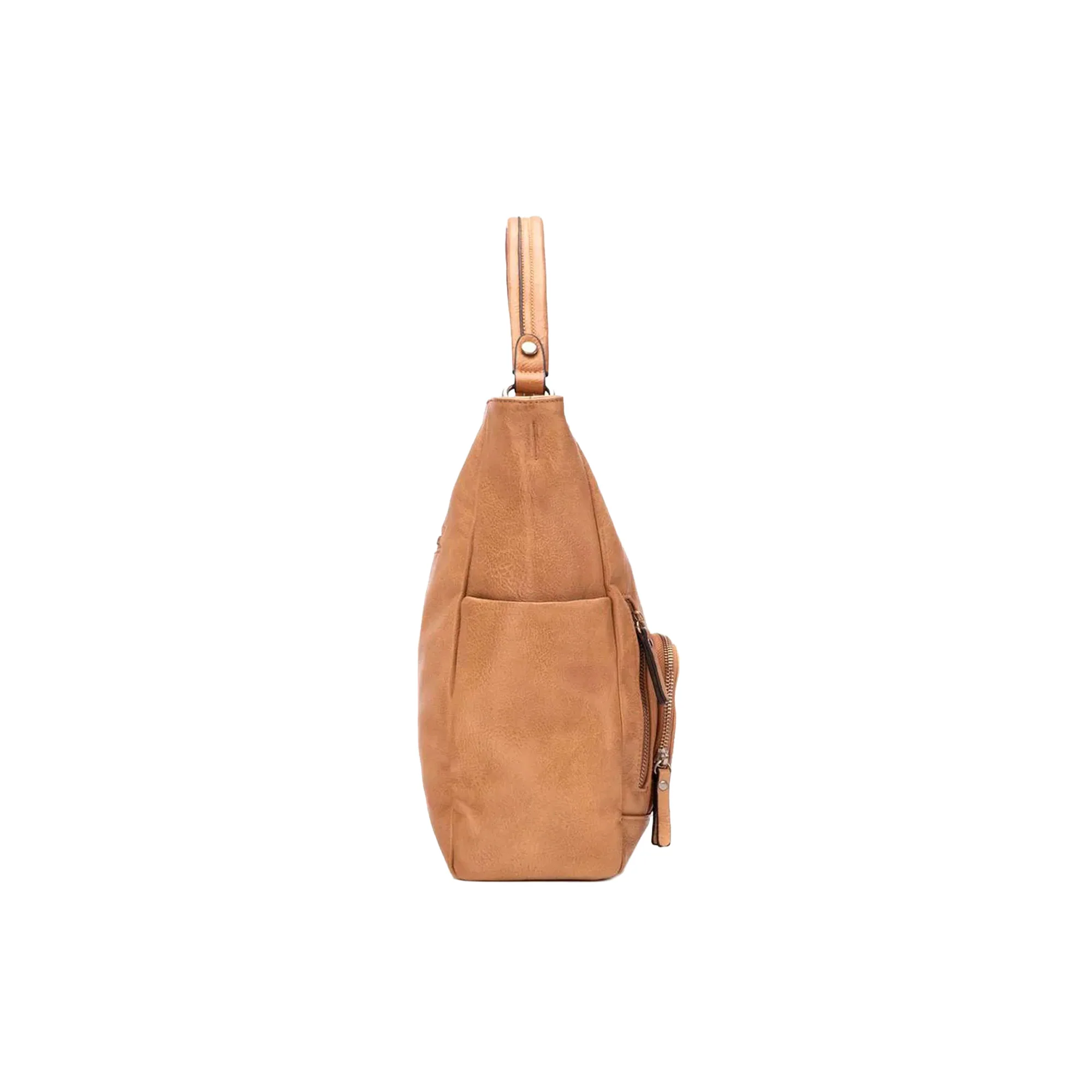Borsa Refresh a mano donna in ecopelle
 camel - Image 2