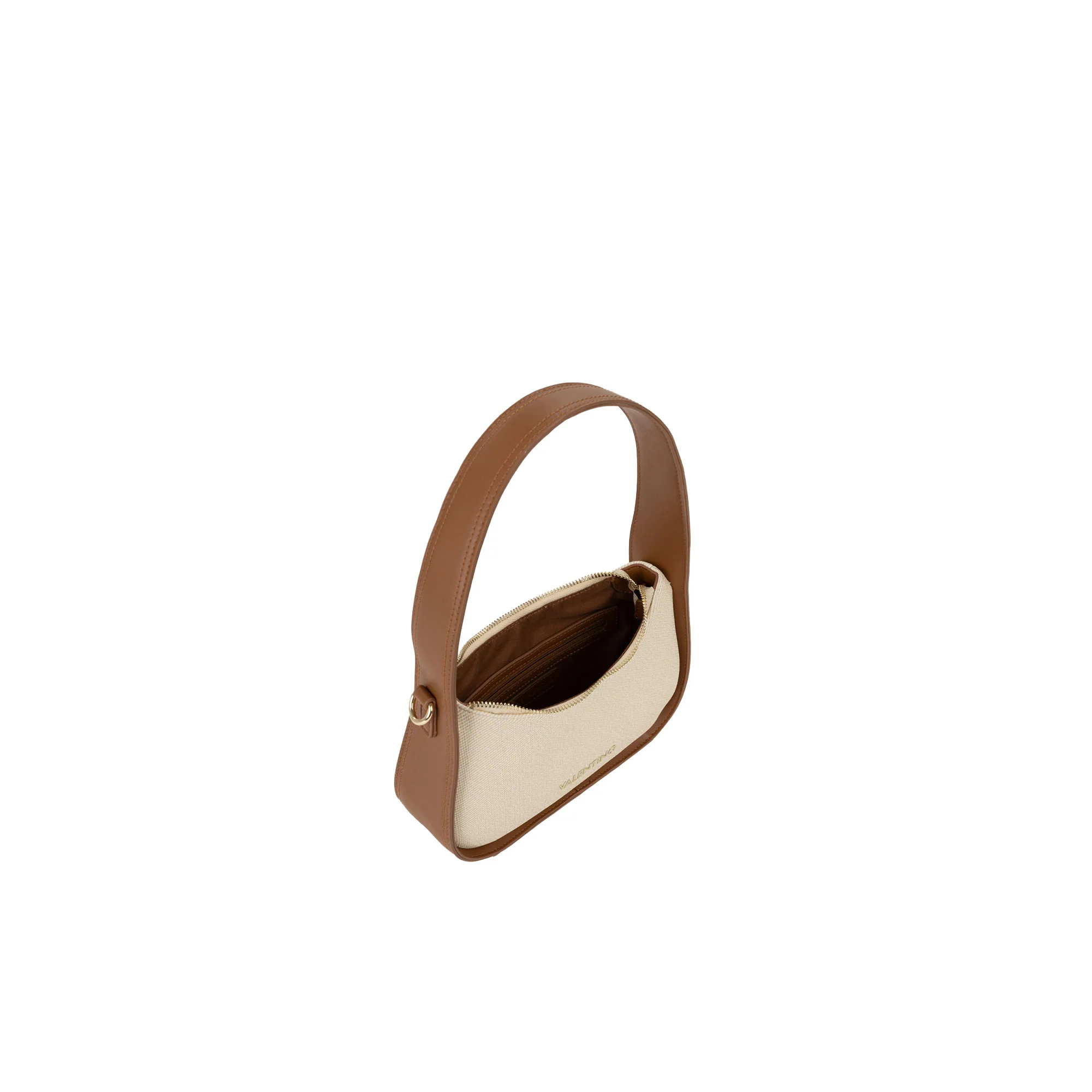 Borsa a mano hobo Valentino donna Atena Re naturale/cuoio - Image 4