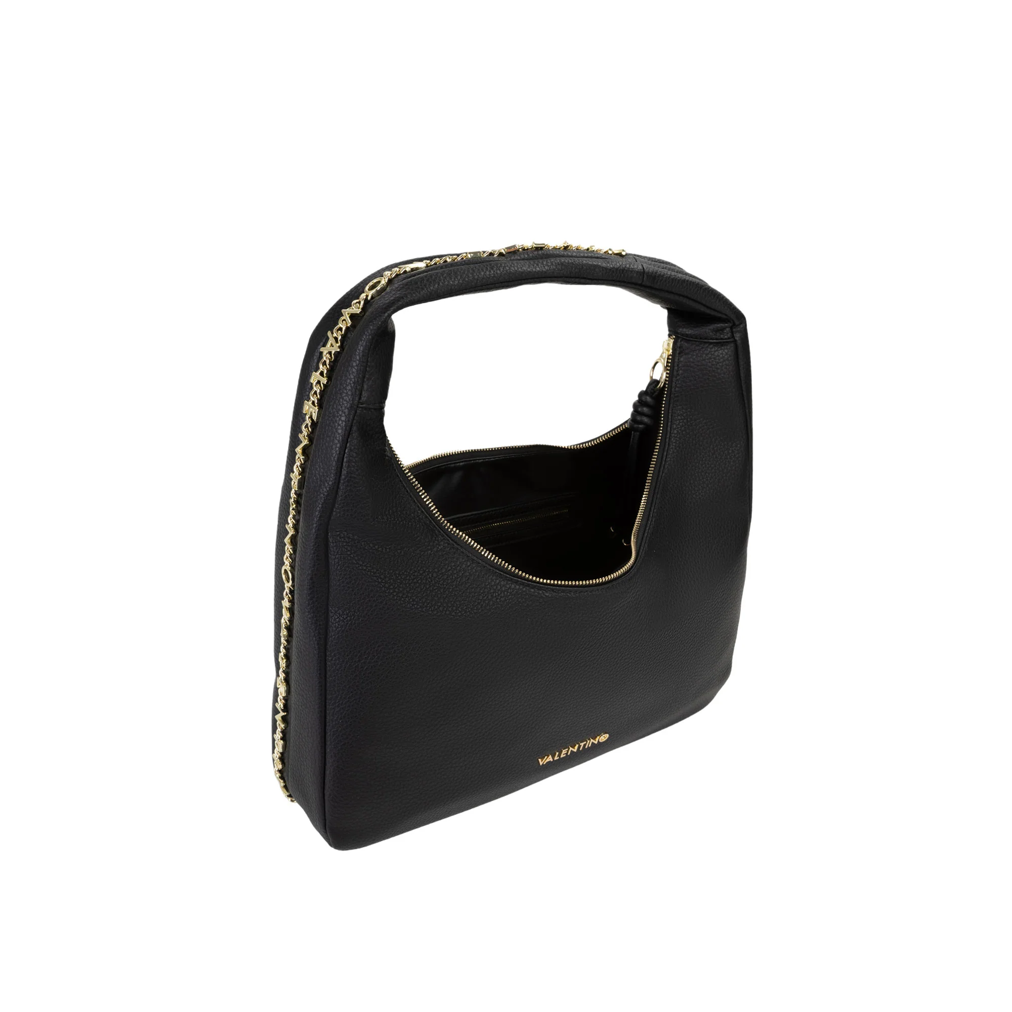 Borsa a spalla hobo Valentino donna Harmonia nero - Image 4