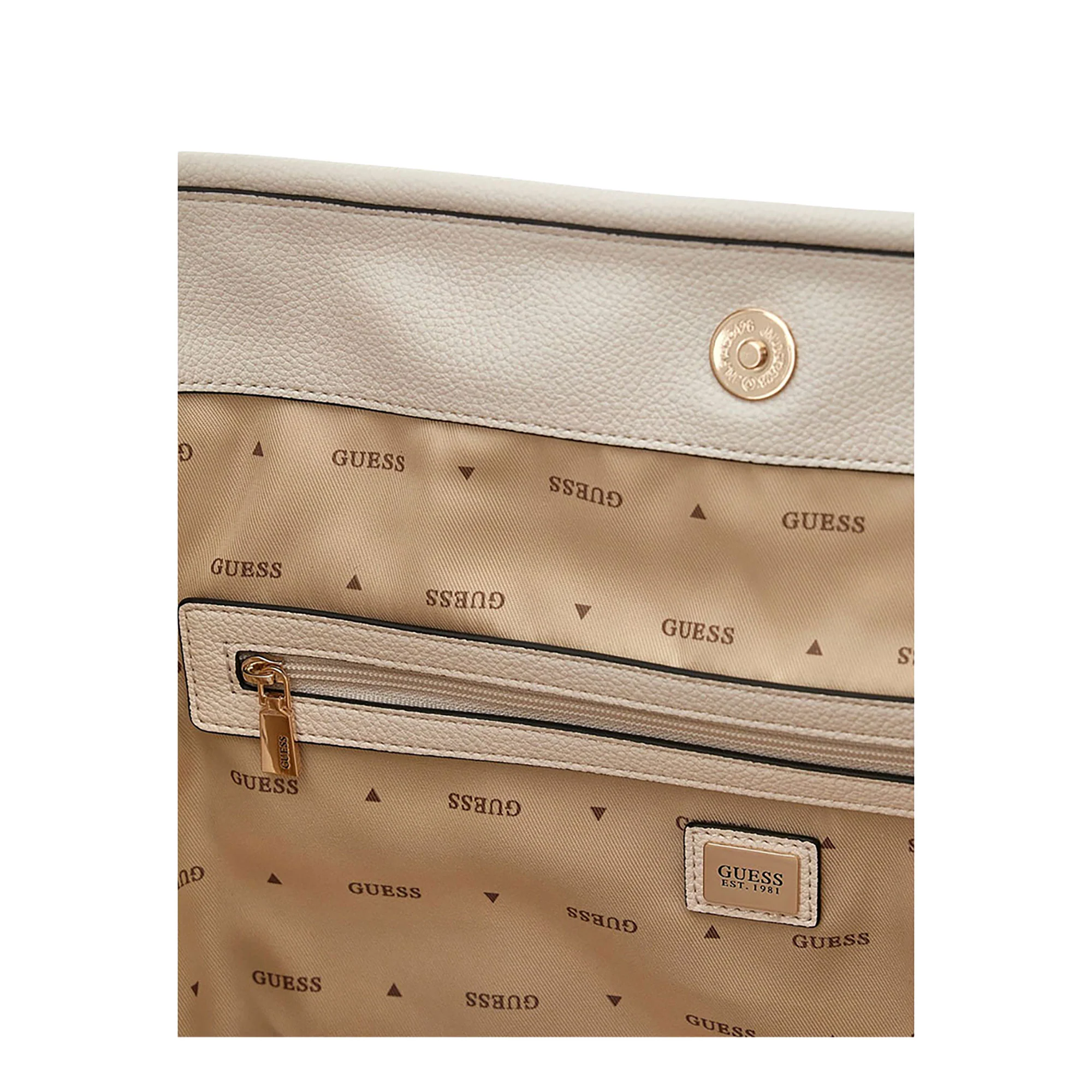 Borsa a spalla Guess donna Danya panna - Image 3