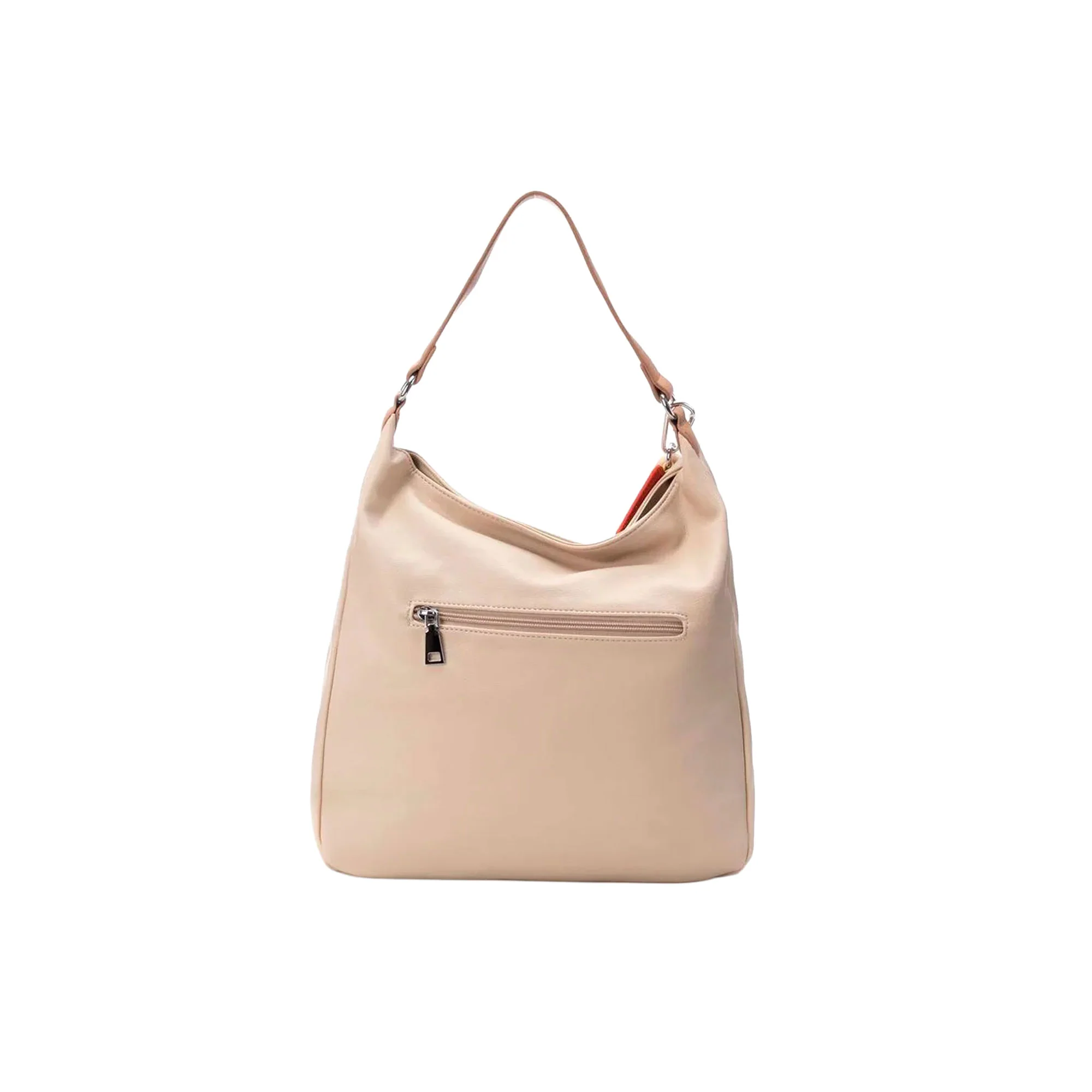 Borsa Refresh a spalla donna in ecopelle
 Beige - Image 2