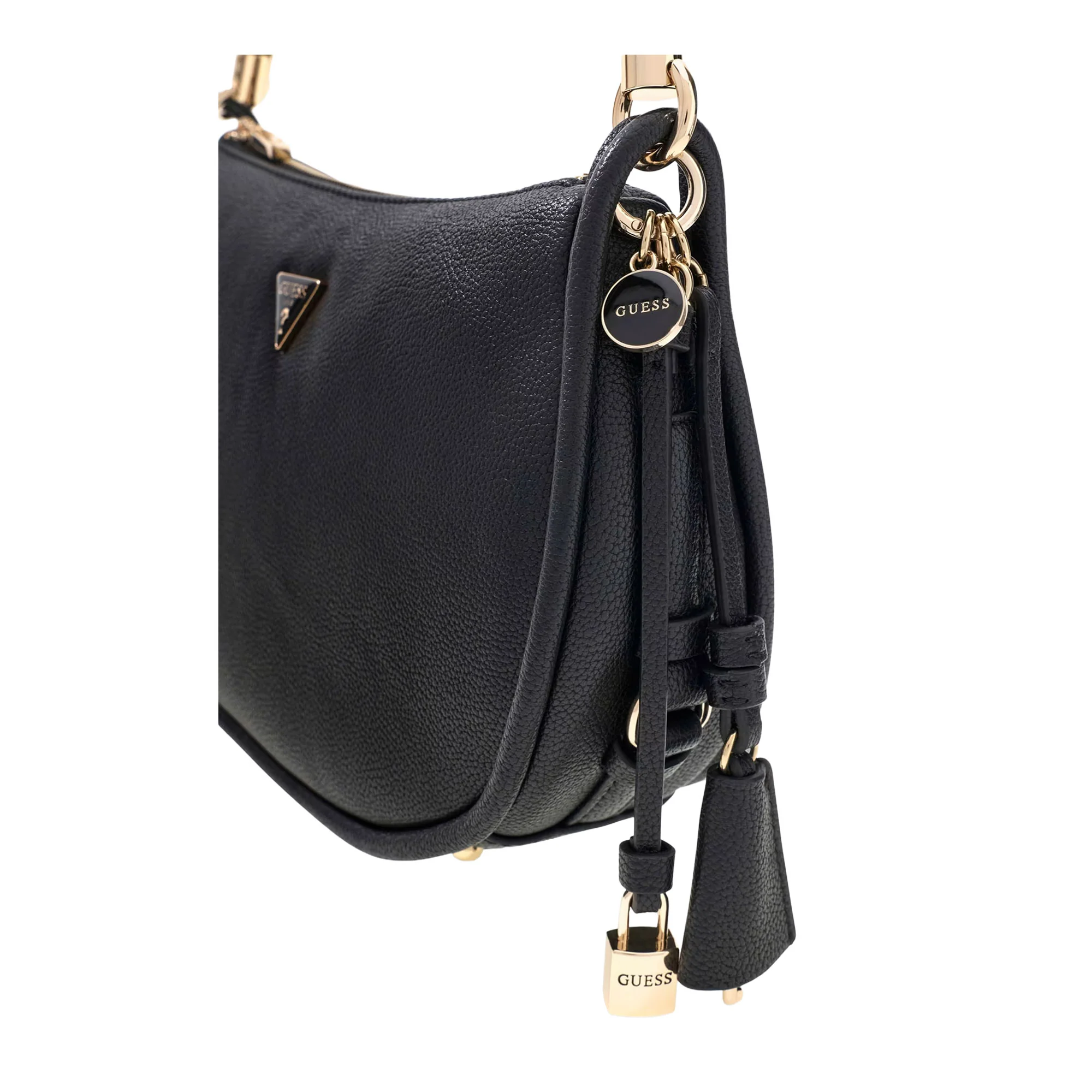 Borsa a spalla Guess donna Hobo Danya nero - Image 3