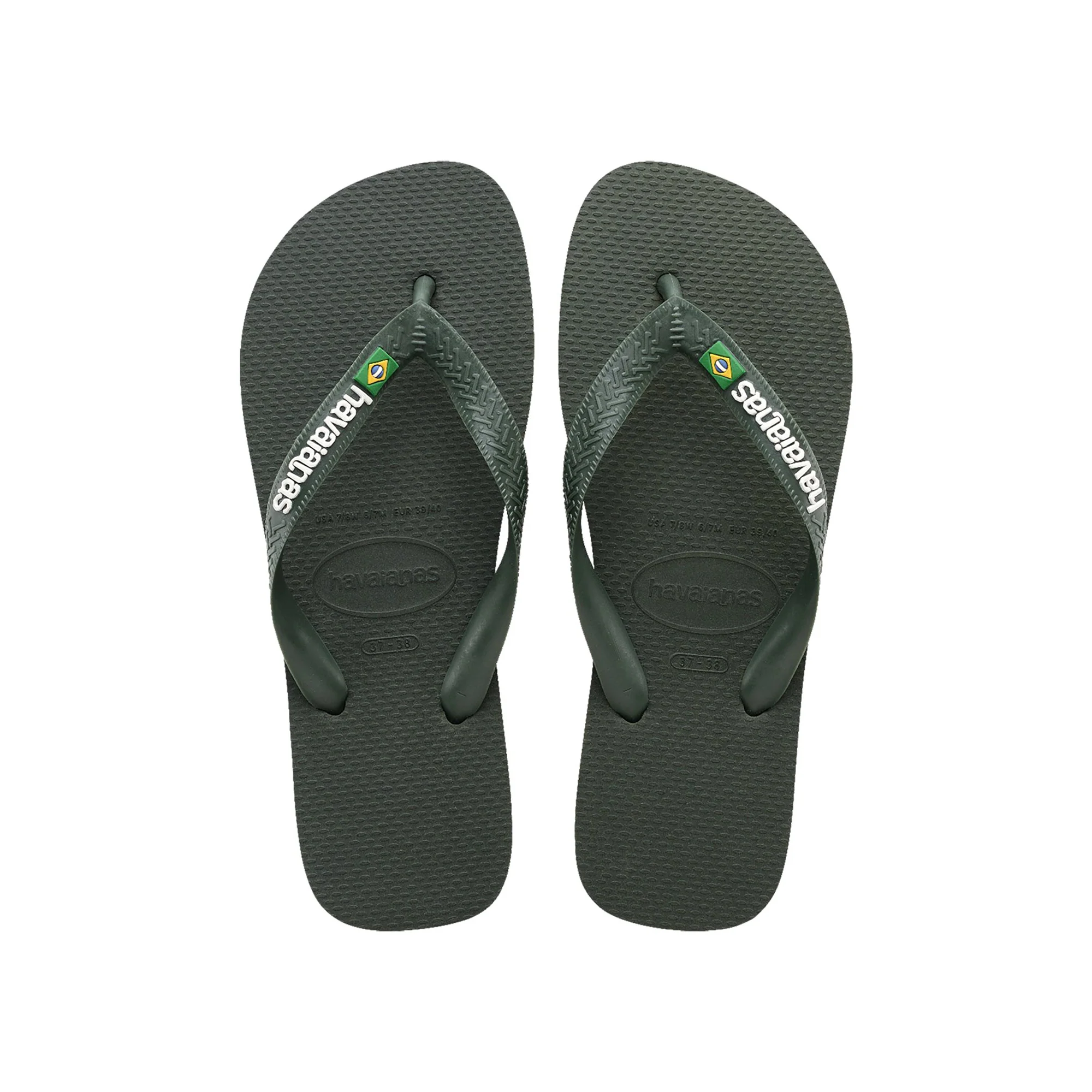 Infradito Brasil logo verde - Image 3
