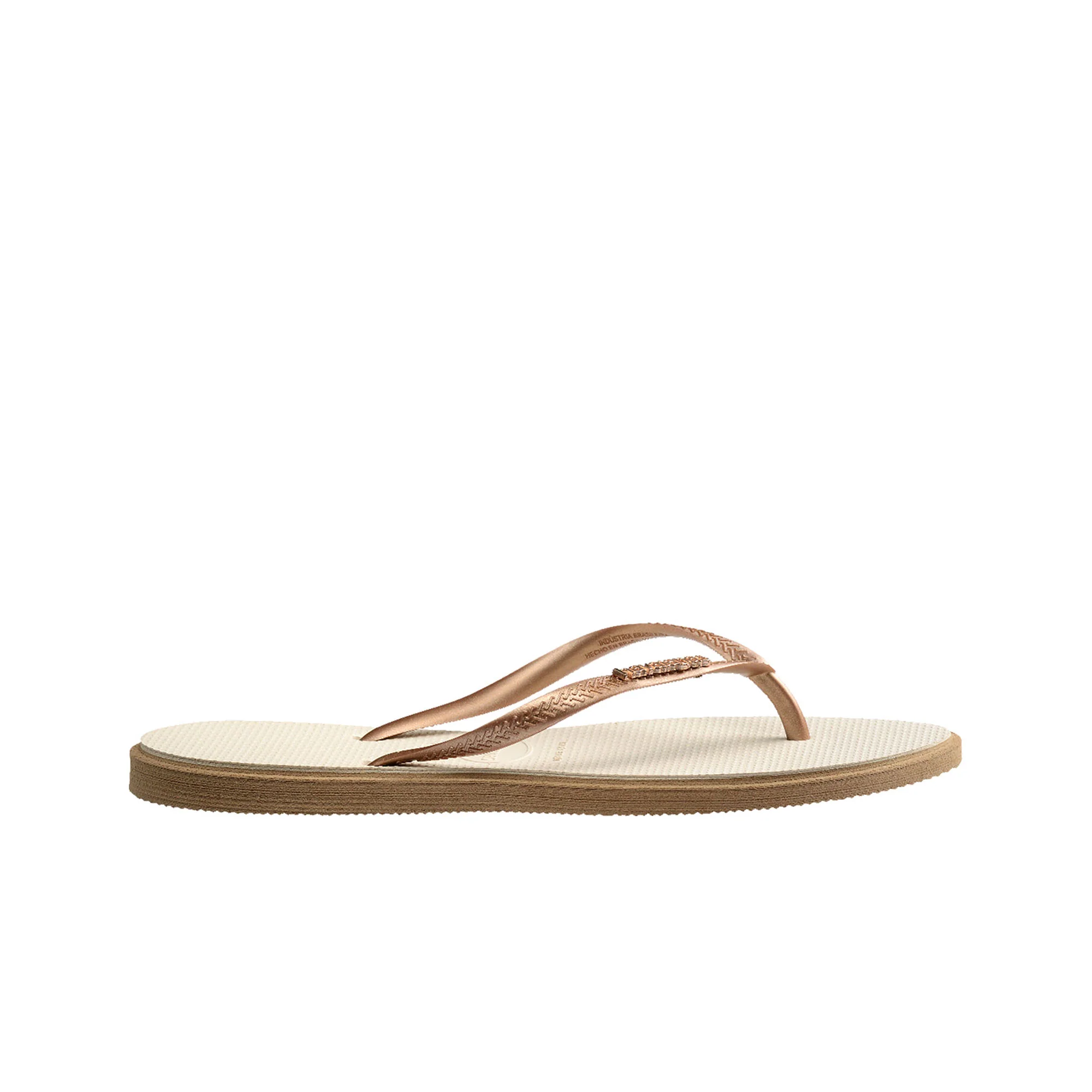 Infradito Slim Point oro/beige - Image 2
