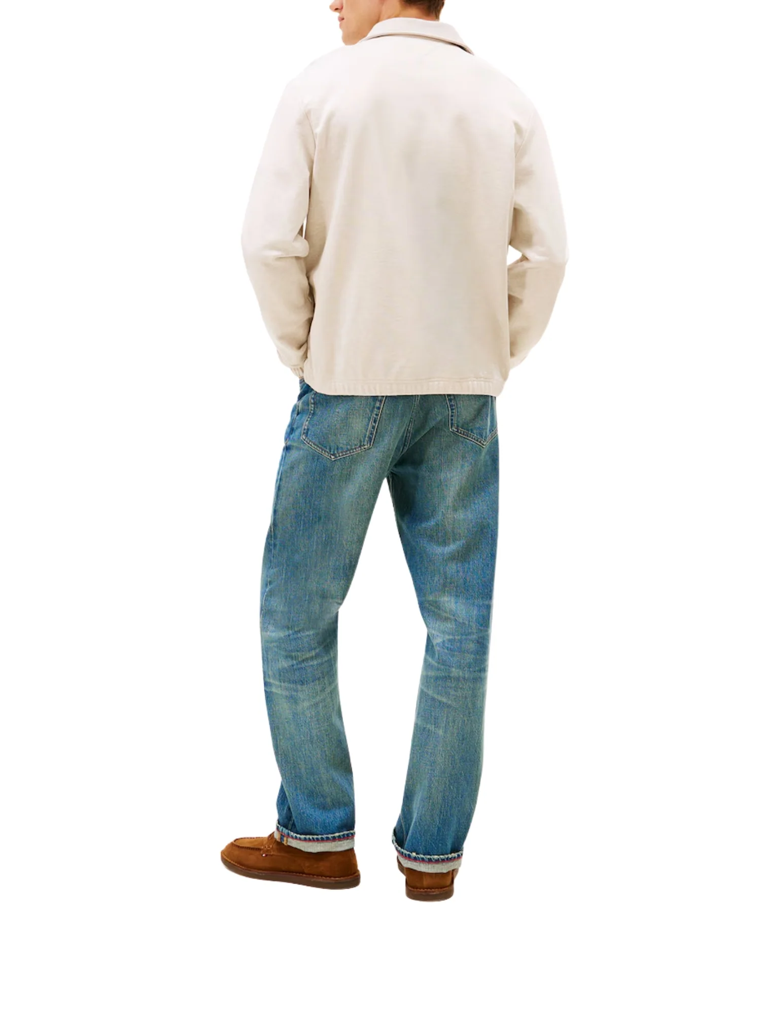 Giacca Tommy Hilfiger modello ivy modello essential terry latte - Image 2