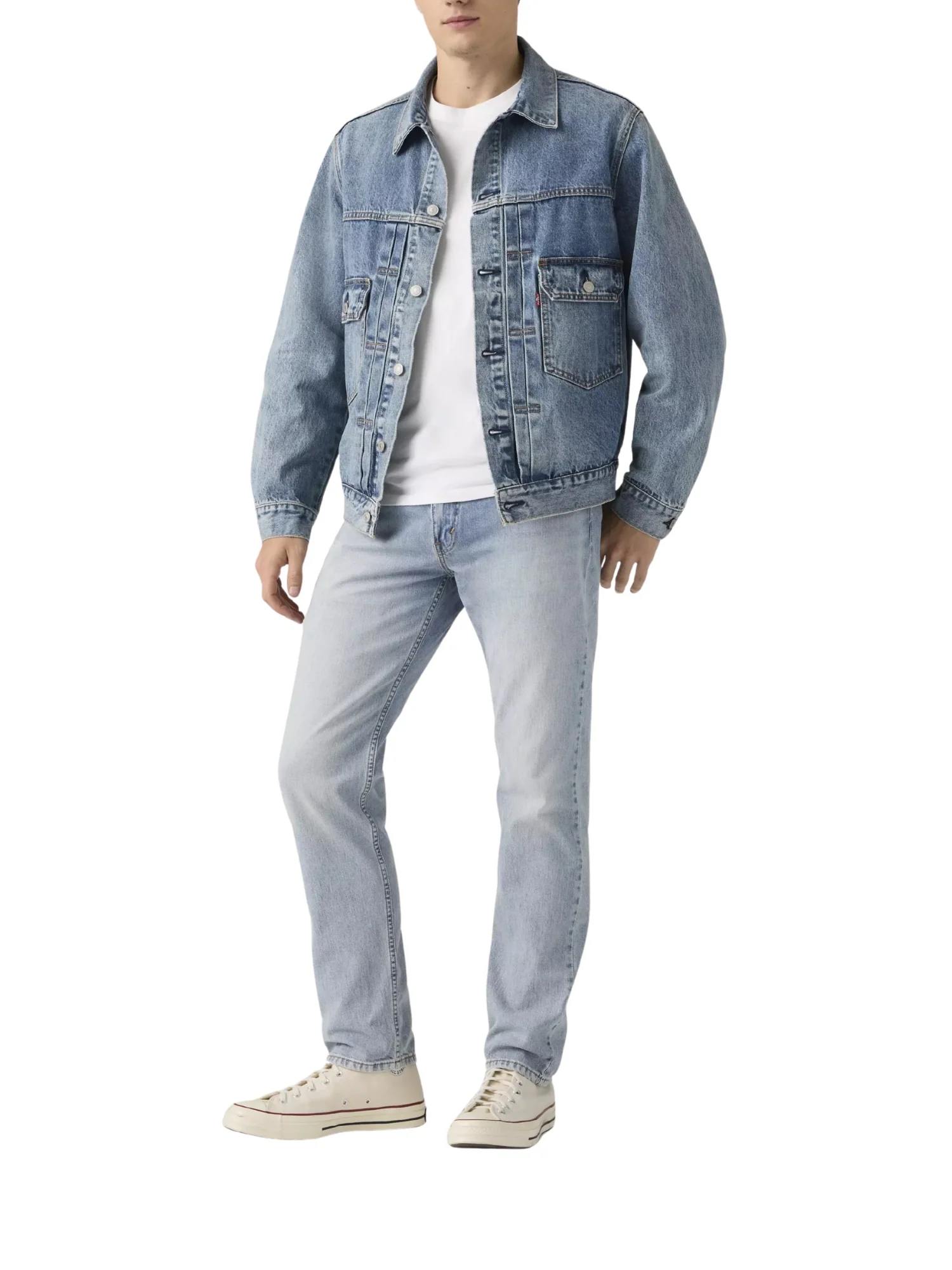 Jeans Levi's da uomo 502™ Taper denim chiaro - Image 3