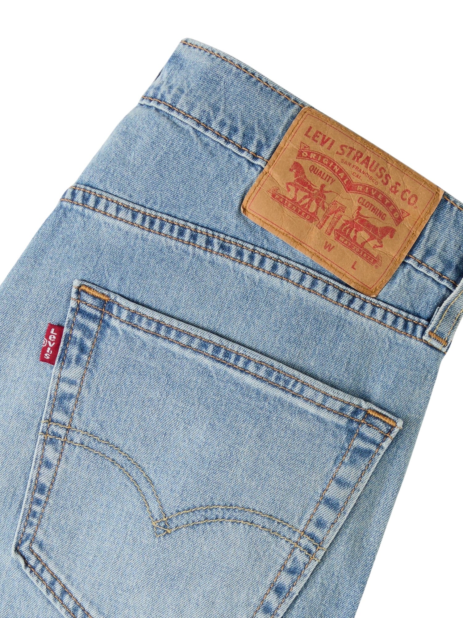 Jeans Levi's da uomo 502™ Taper denim chiaro - Image 4