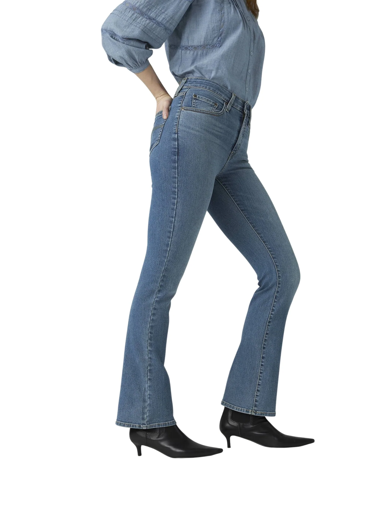 Jeans Levi's 725 High-Rise Bootcut da donna denim medio - Image 3