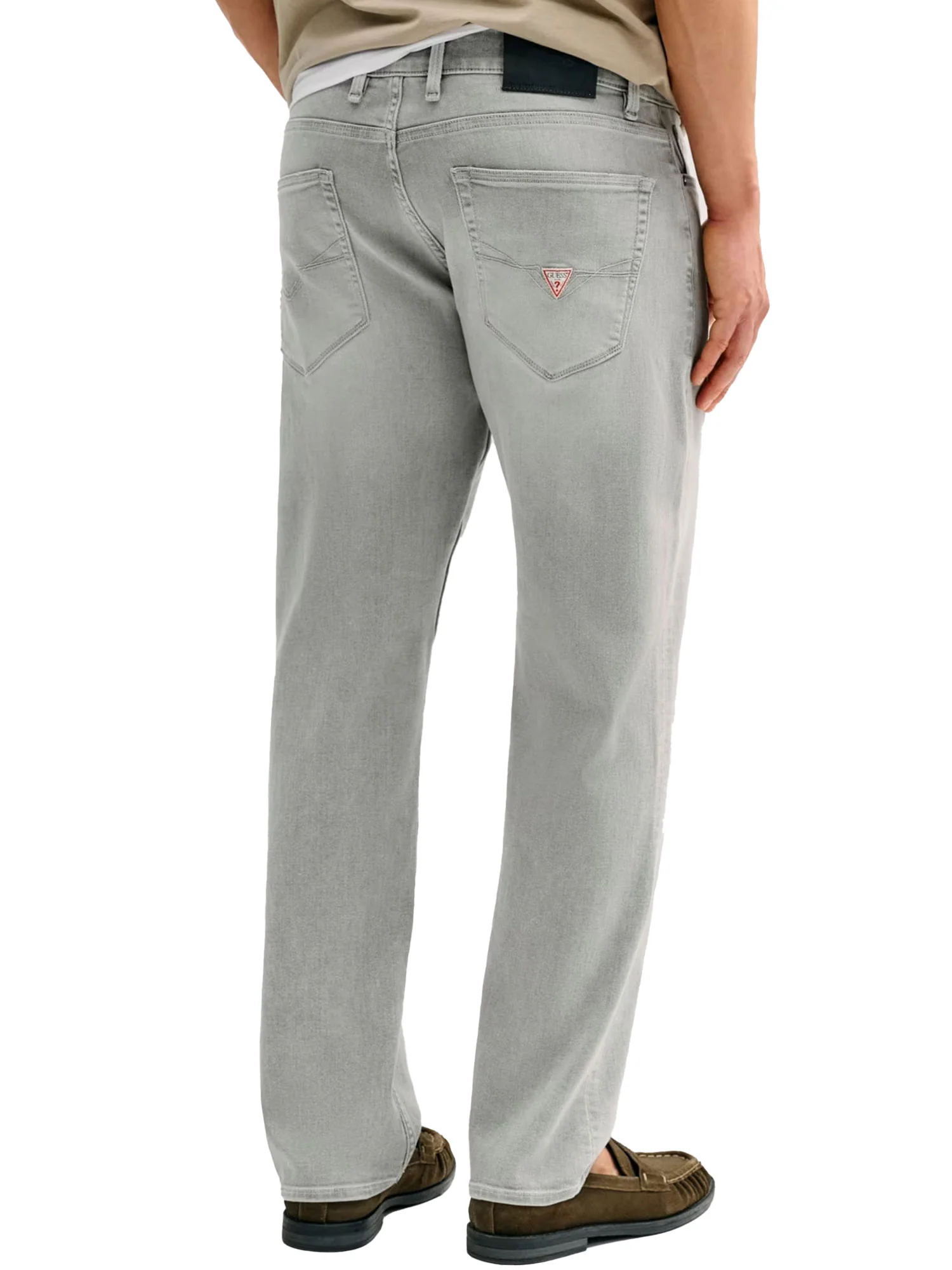 Jeans Guess uomo Angels Stretch grigio chiaro - Image 2