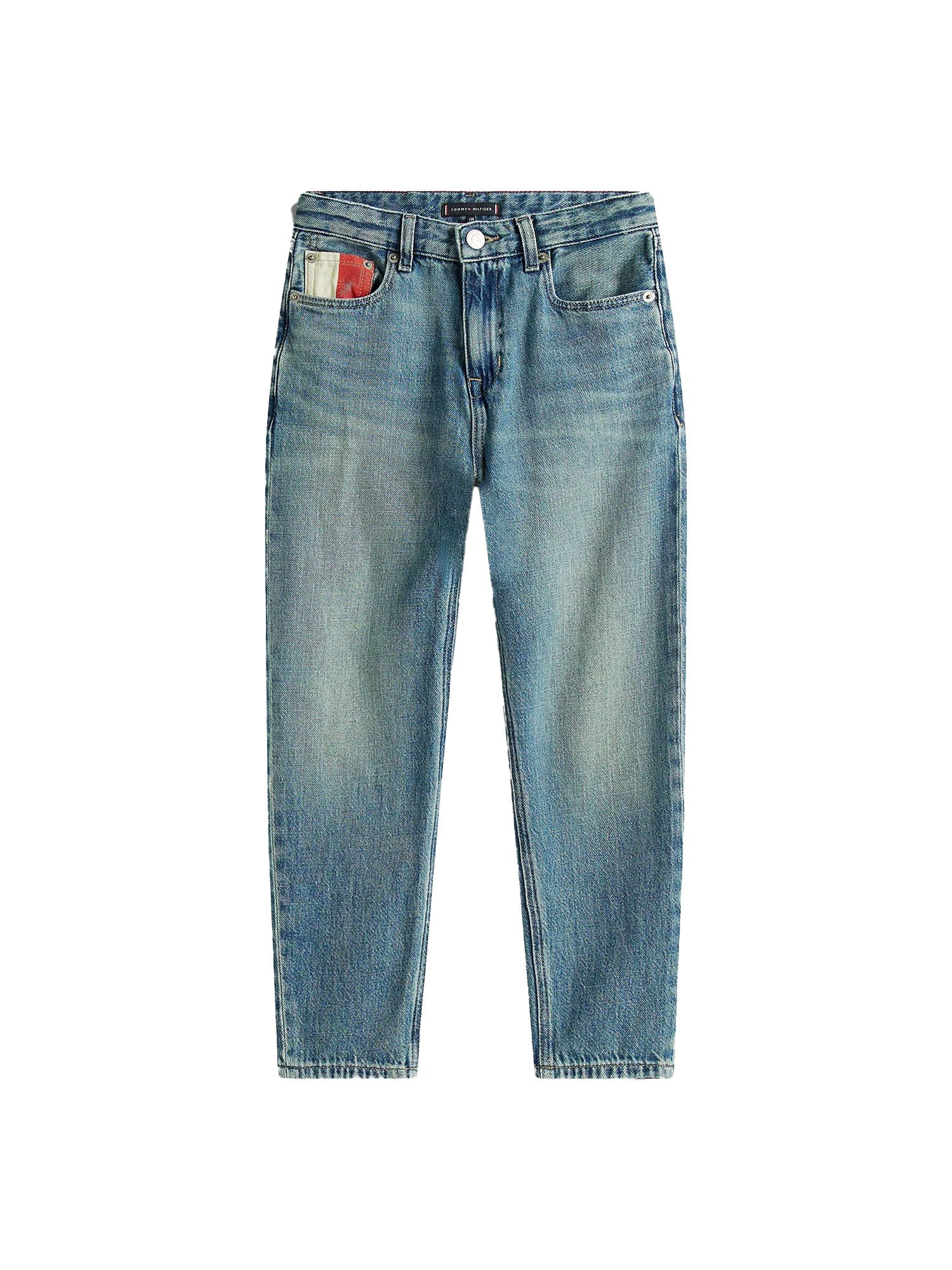 Jeans Tommy Hilfiger bambino archive flag denim vintage