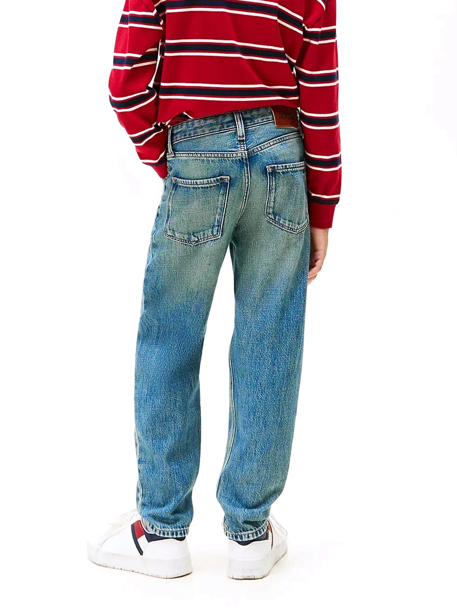 Jeans Tommy Hilfiger bambino archive flag denim vintage - Image 3
