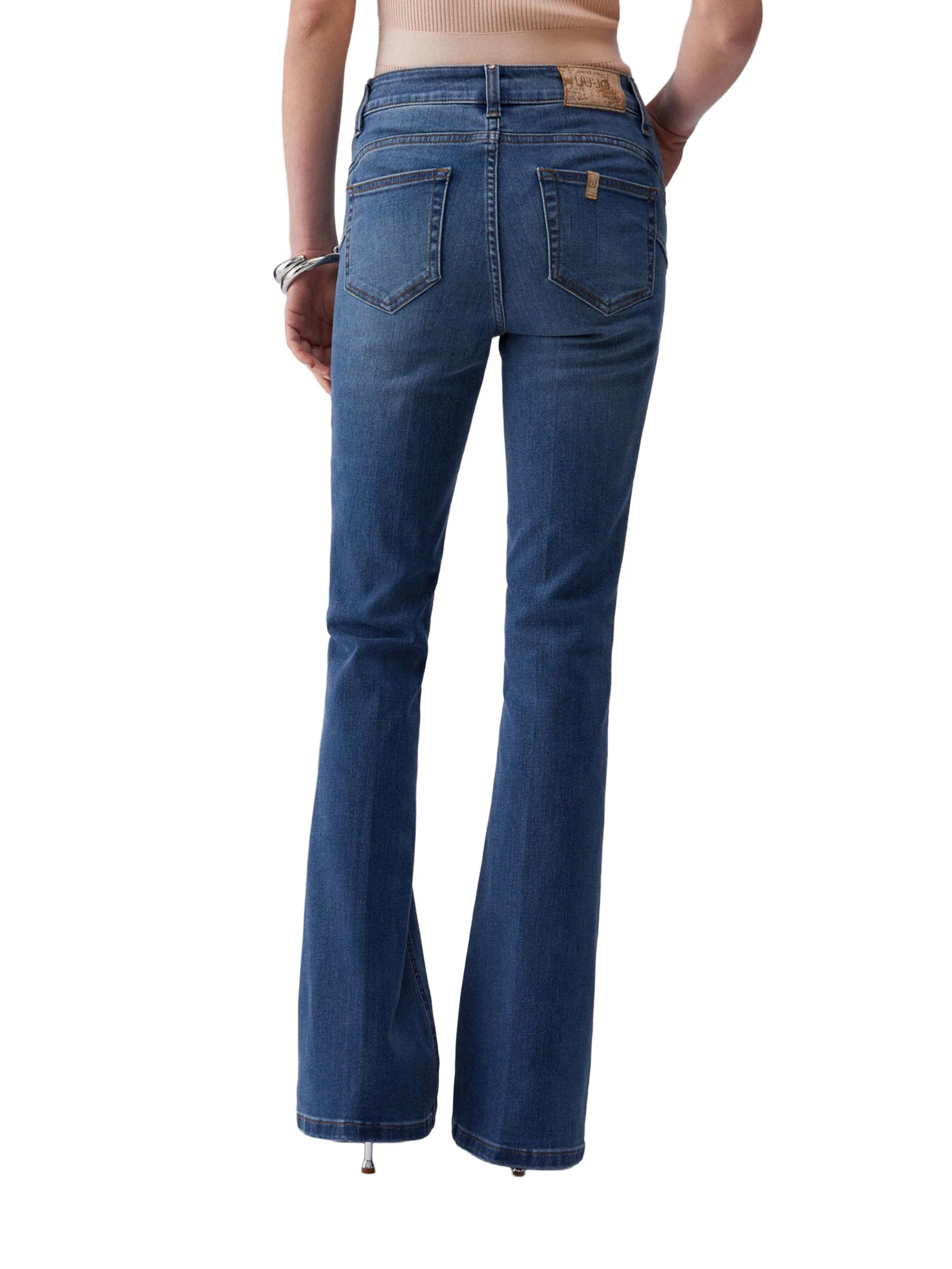 Jeans Liu Jo Donna bottom up beat hw Denim scuro - Image 2