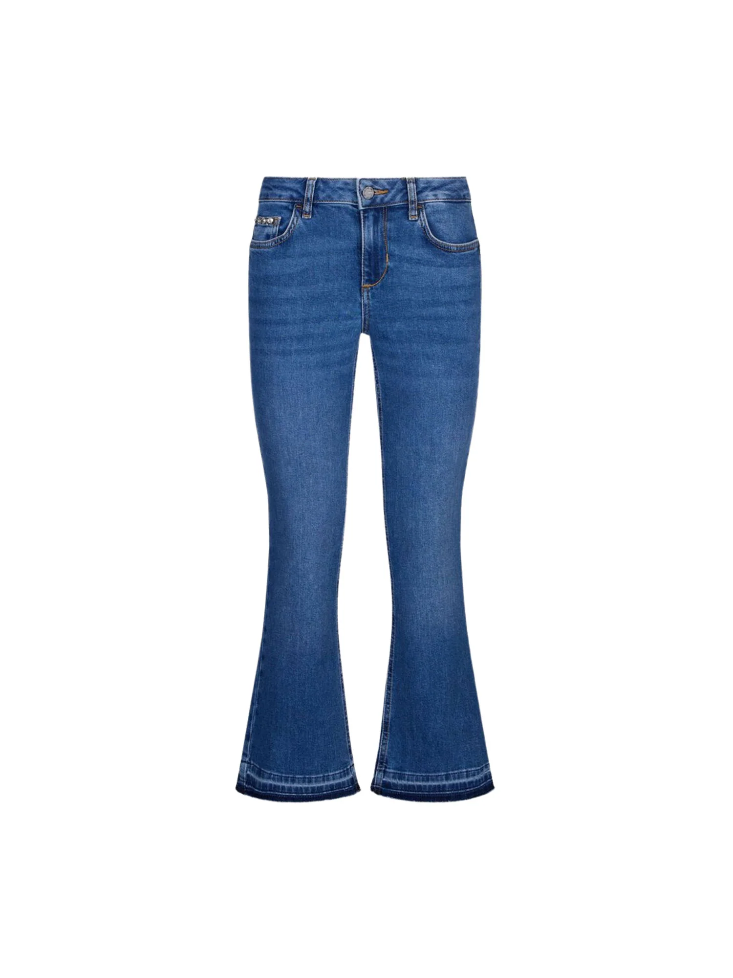 Jeans Liu Jo Donna bottom up fly rw  denim chiaro - Image 3