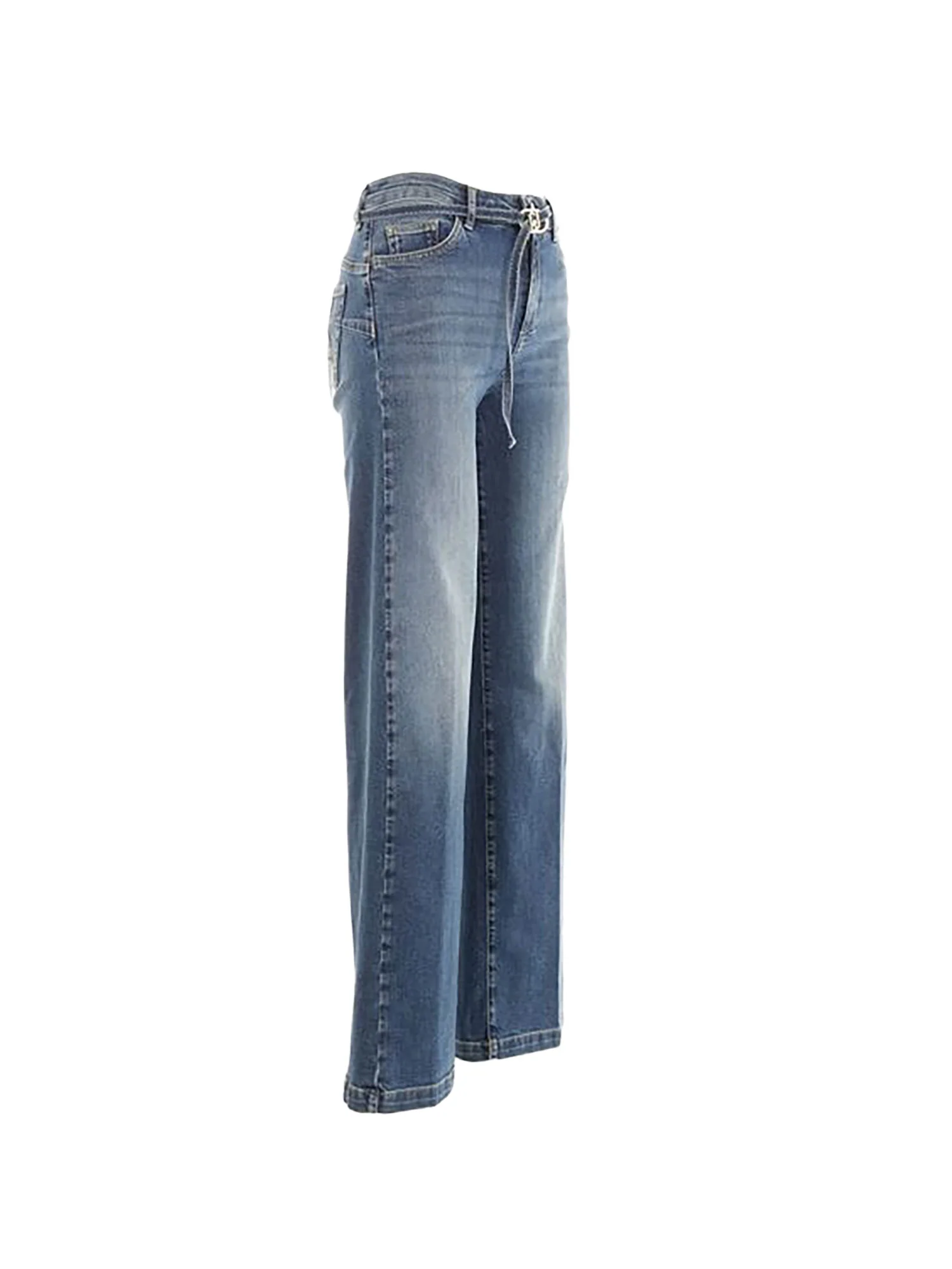Jeans Liu Jo Donna bottom up good flare hw denim medio - Image 3