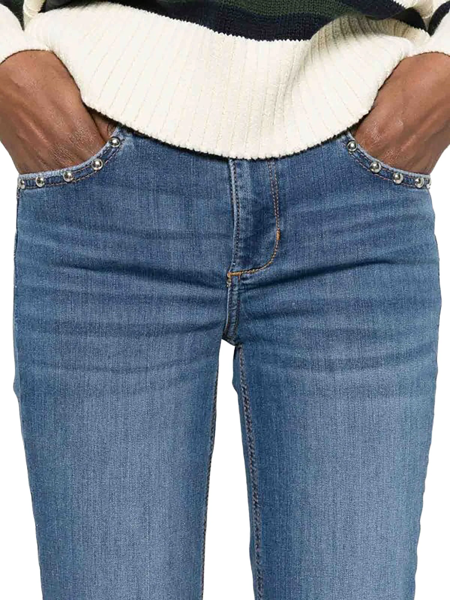 Jeans B.Up Liu Jo donna modello Ideal RW denim medio - Image 3