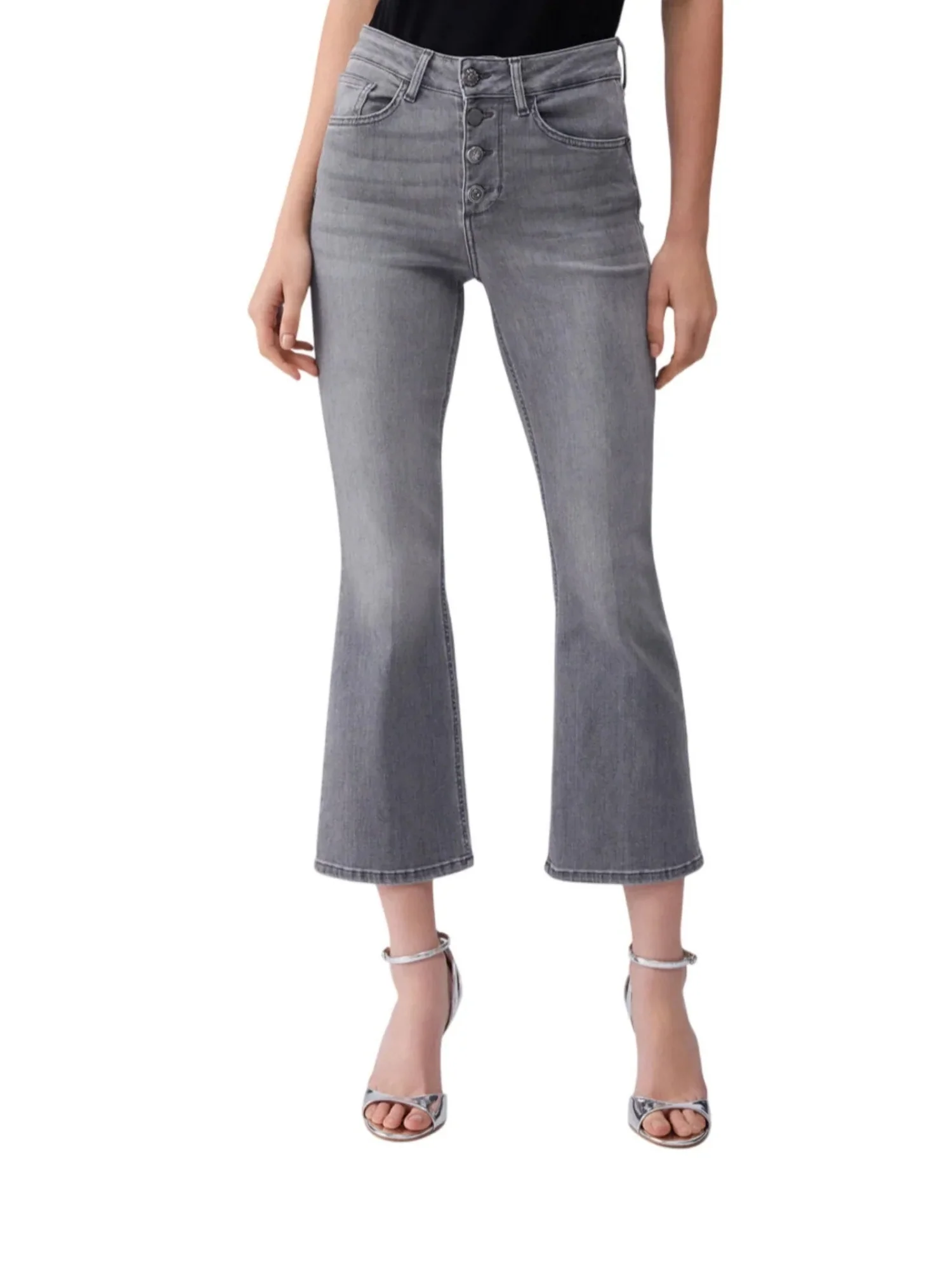 Jeans B.Up Liu Jo donna modello Princess HW denim grey