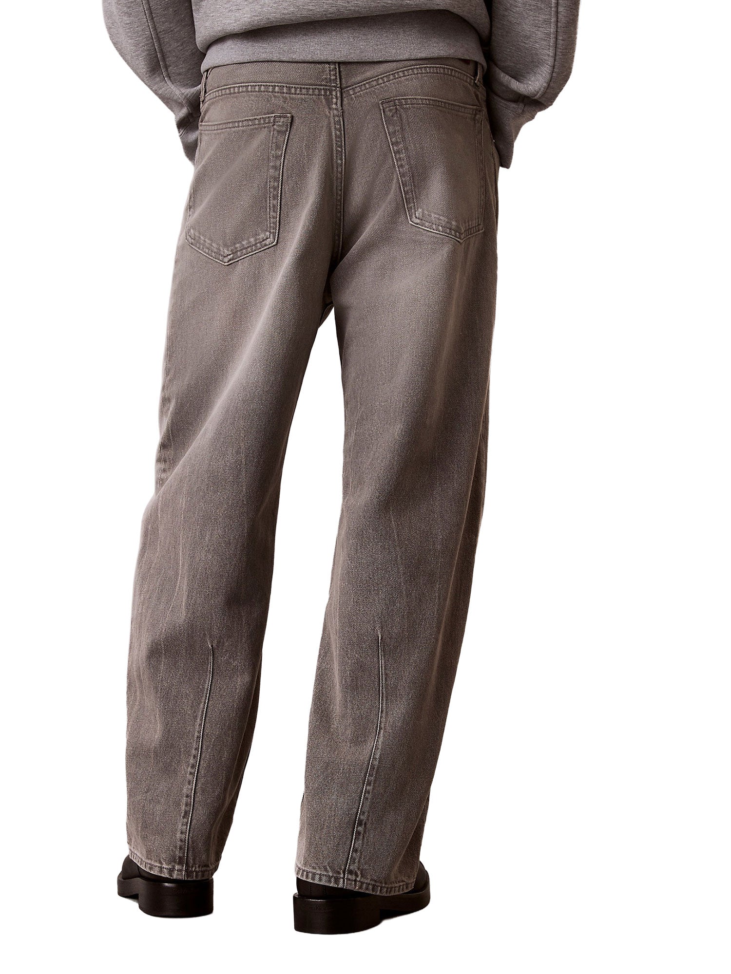 Jeans Calvin Klein Jeans Uomo barrel 
 Denim Grigio - Image 2
